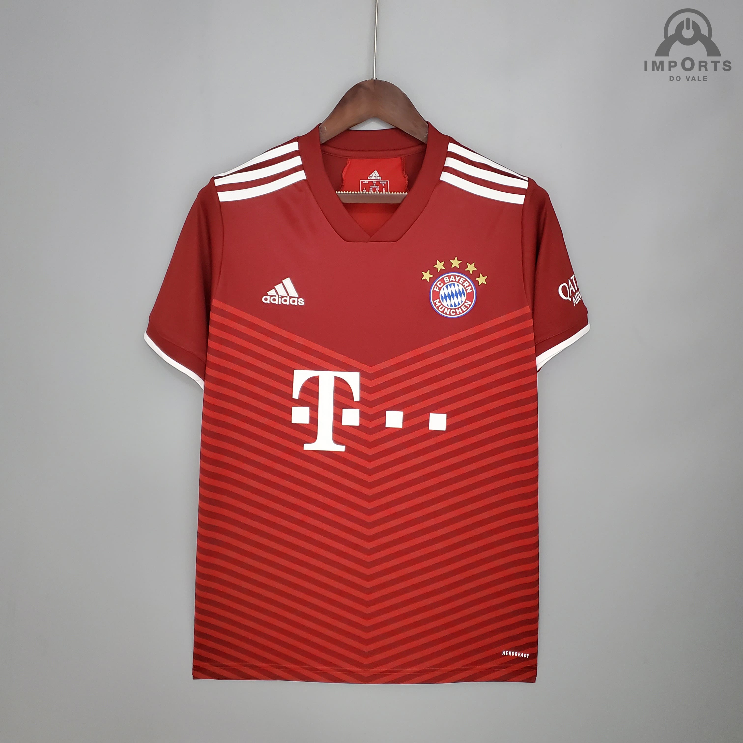 Camisa Bayern de Munique I 21/22 Versão Torcedor