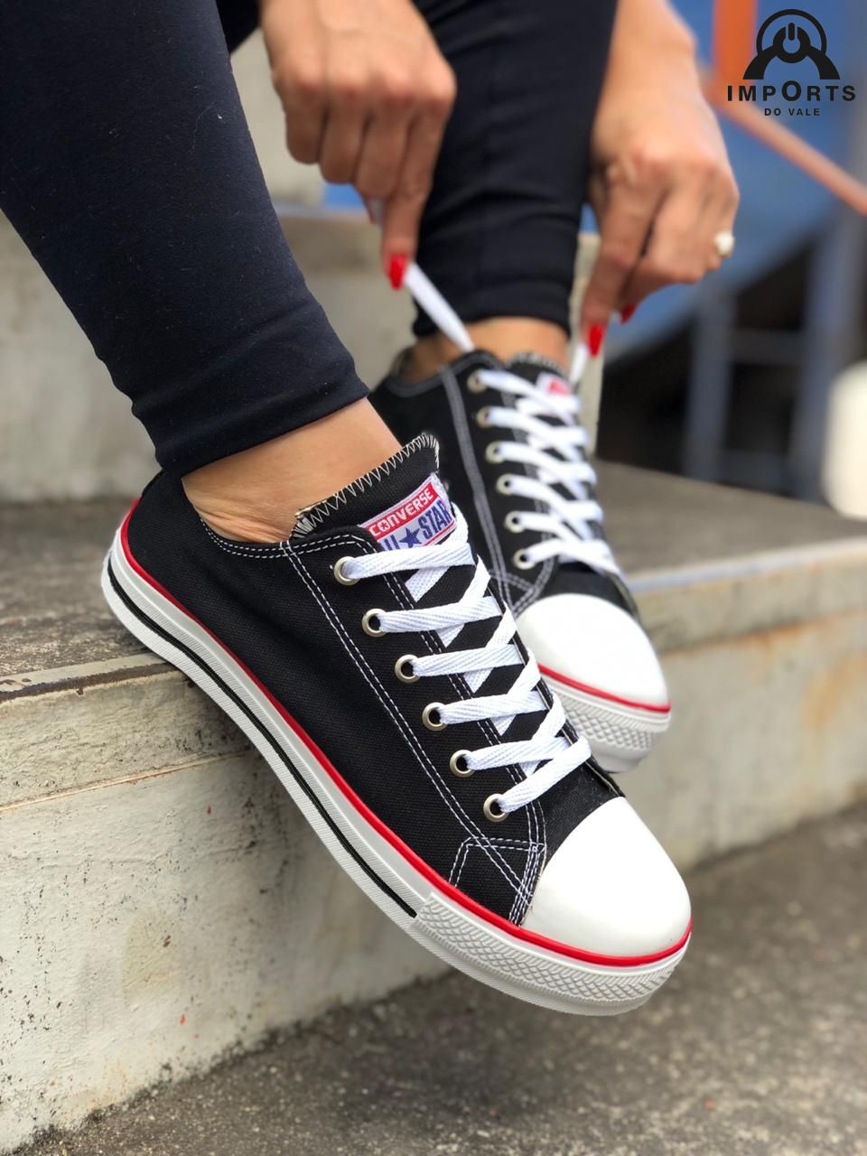 Tênis Converse Chuck Taylor All Star Preto - M.Shoes Imports