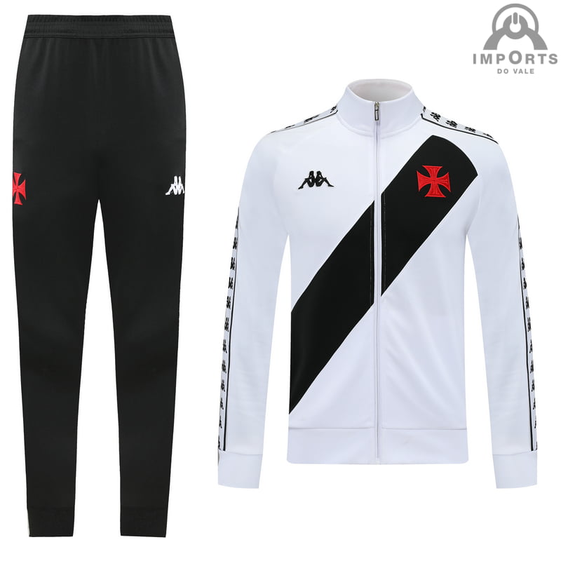 Agasalho e Calça Vasco 22/23 - Branca 