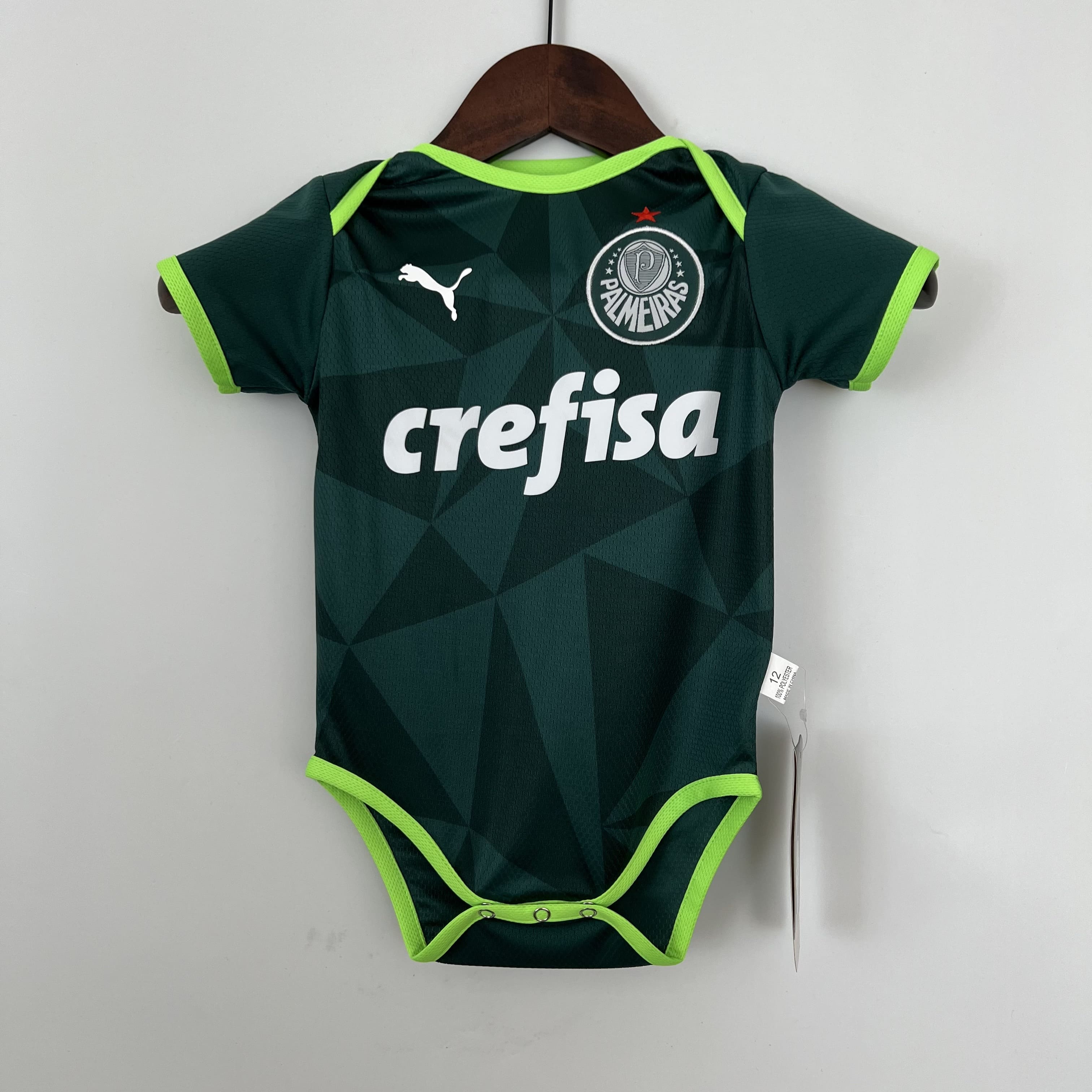 Body Infantil Palmeiras I 23/24 + Personalização Grátis 