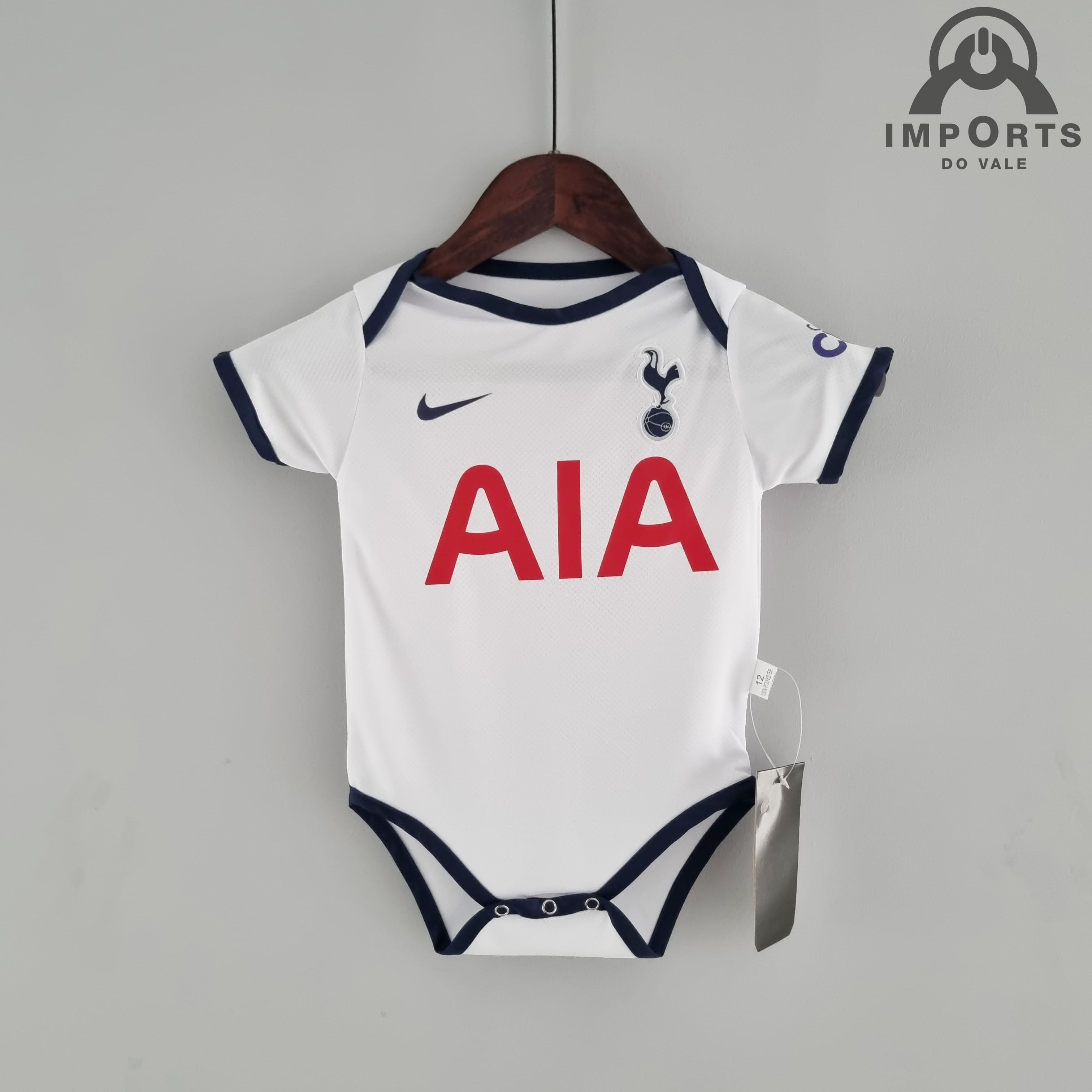 Body Infantil Tottenham I 22/23 + Personalização Grátis 