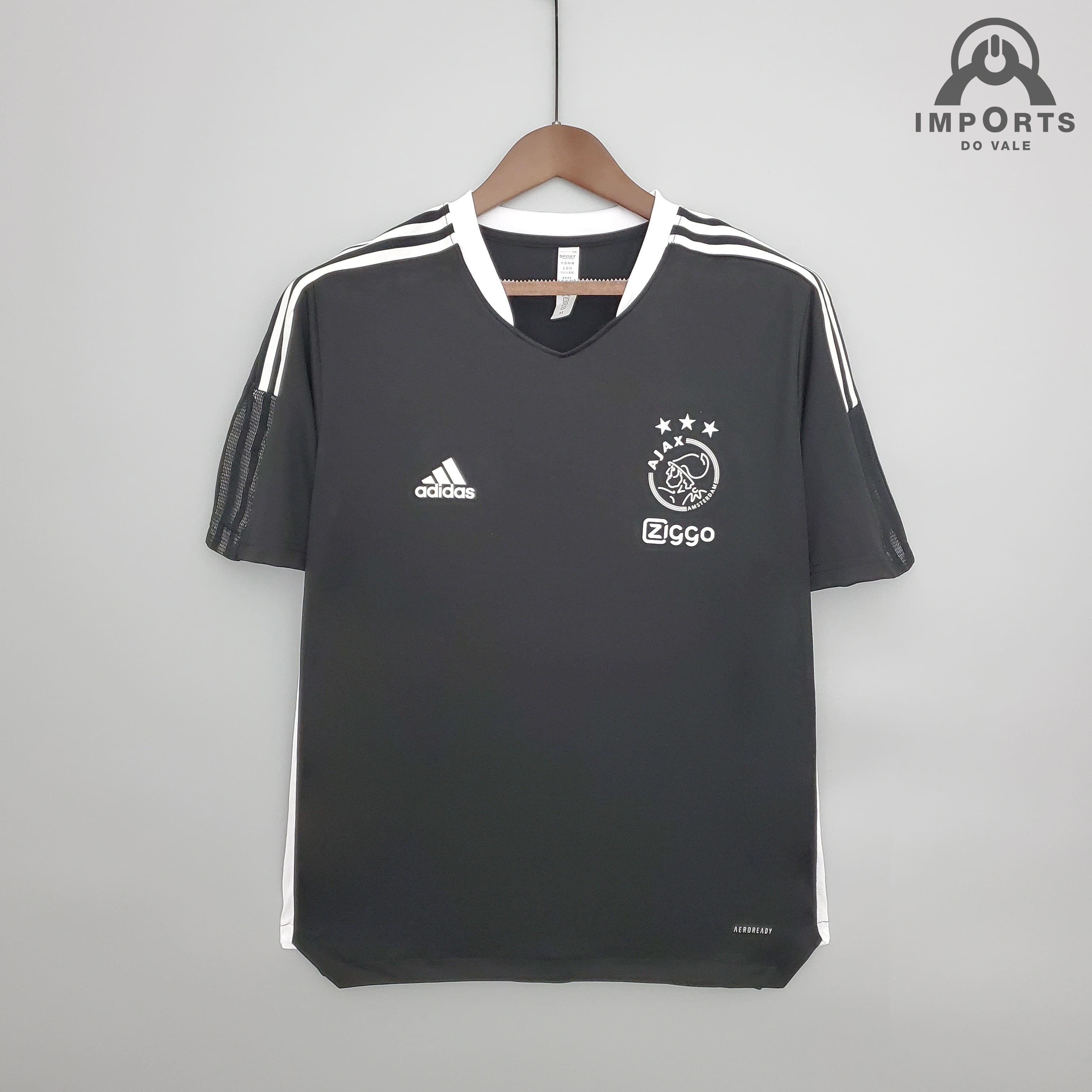 Camisa Ajax 21/22 Treino - Preta 