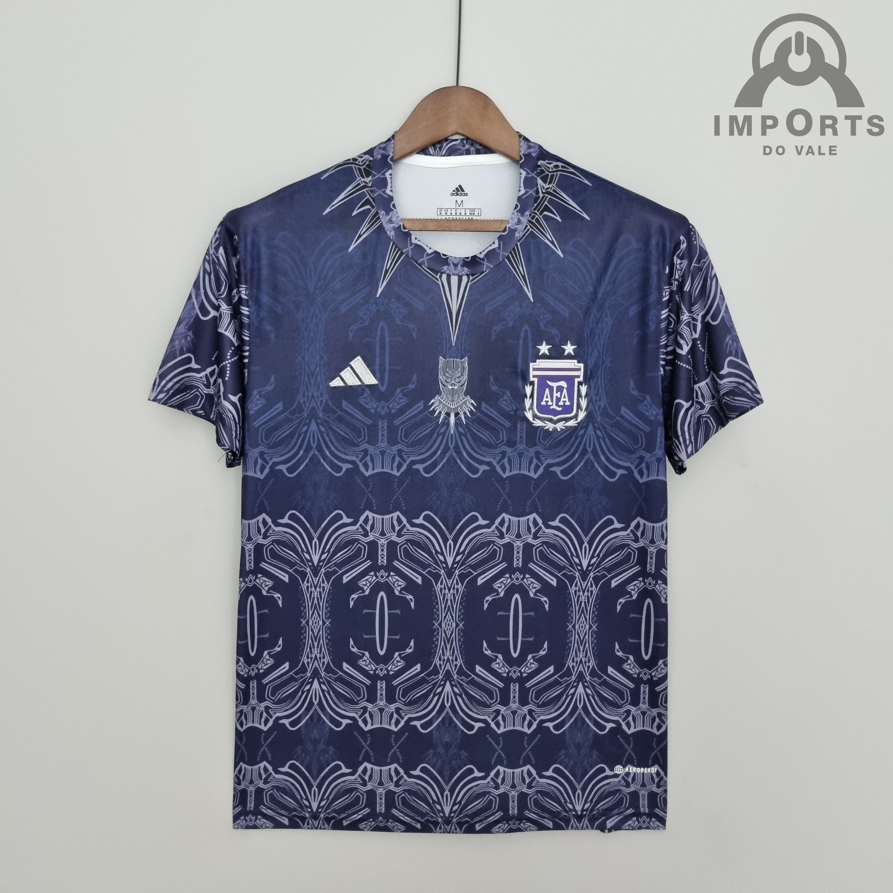 Camisa da Seleção Argentina 2022 Ed. Especial Azul + Personalização Grátis 