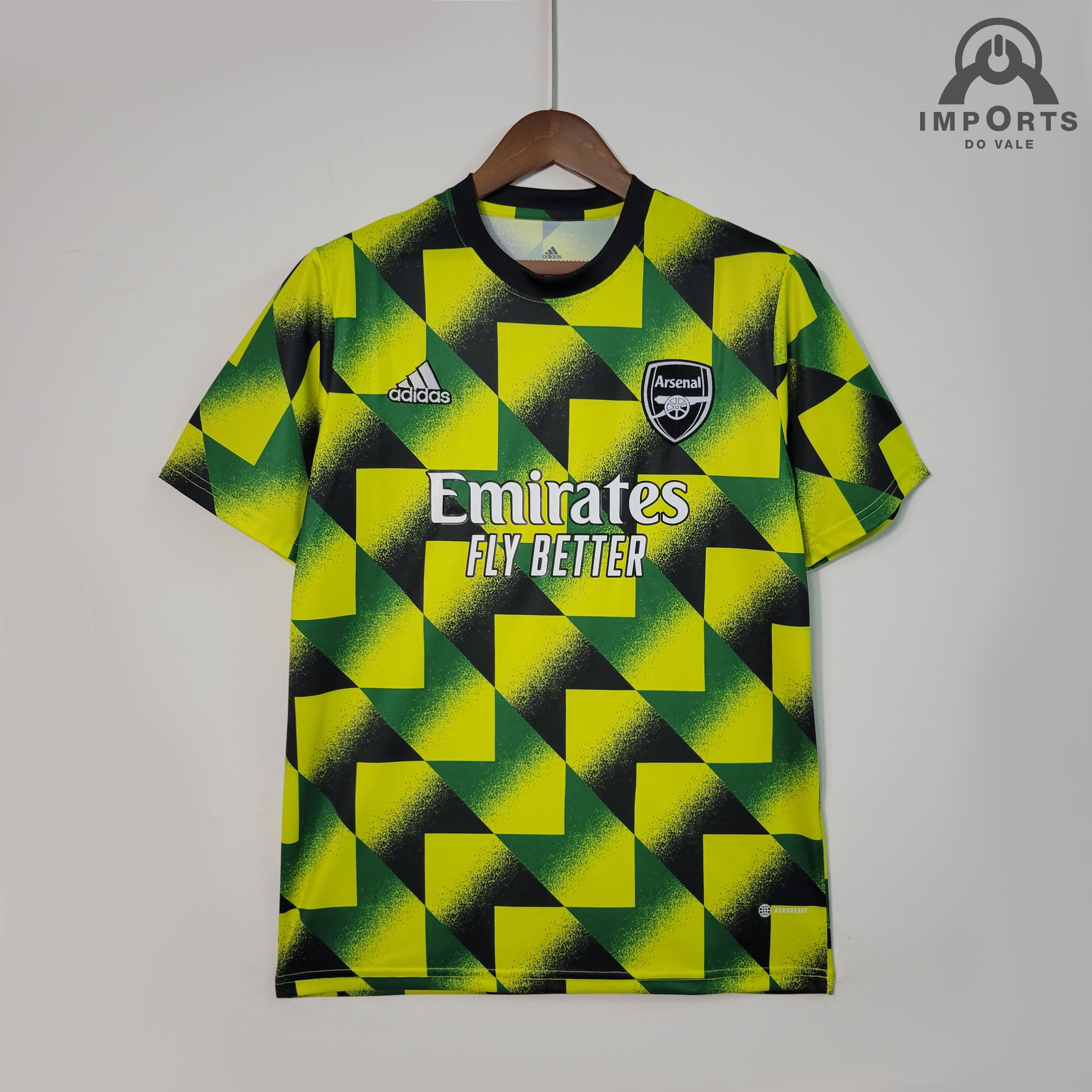 Camisa Arsenal 22/23 Versão Torcedor Pré-Jogo