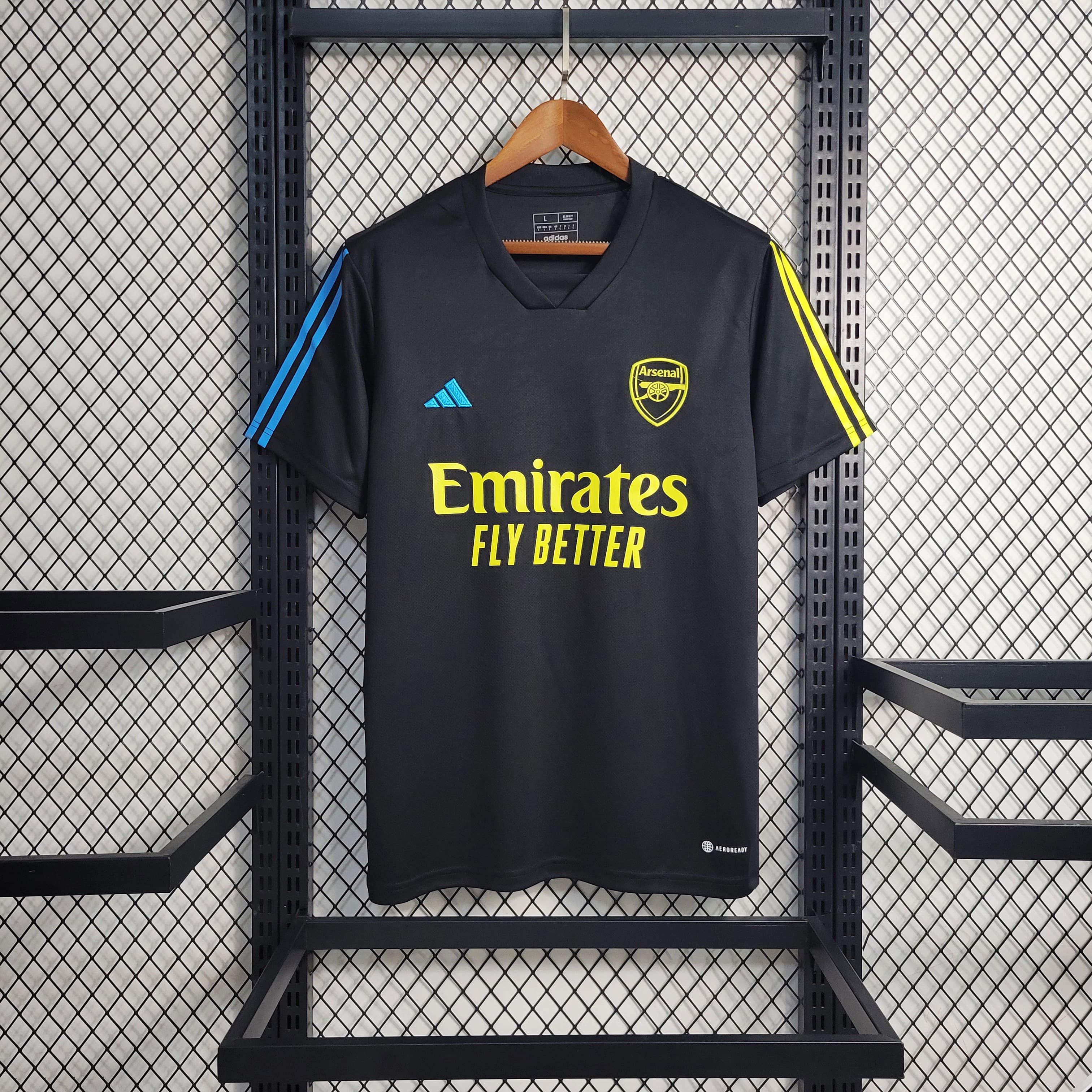 Camisa Arsenal 23/24 Treino - Preta 