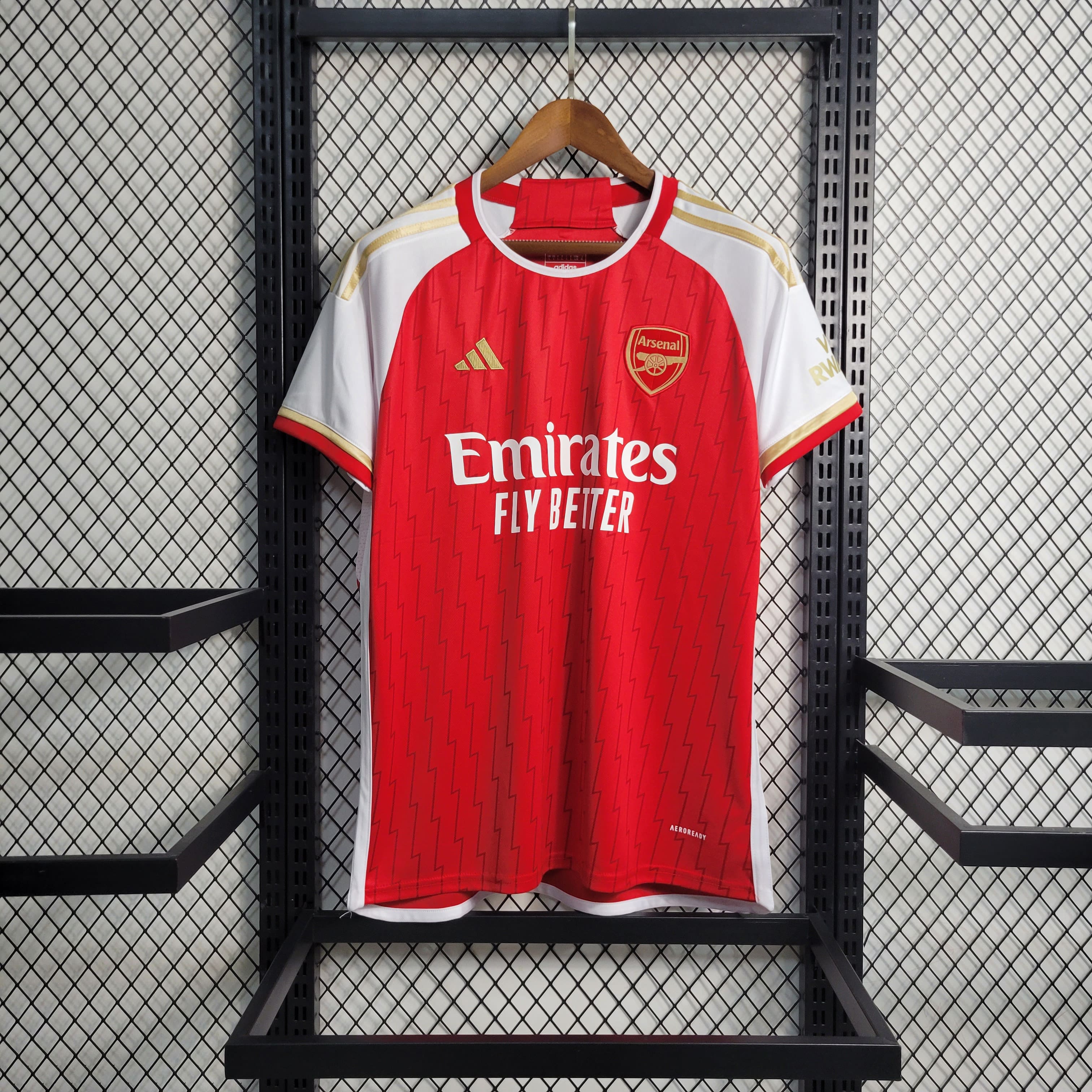 Camisa Arsenal I 23/24 Versão Torcedor + Personalização Grátis