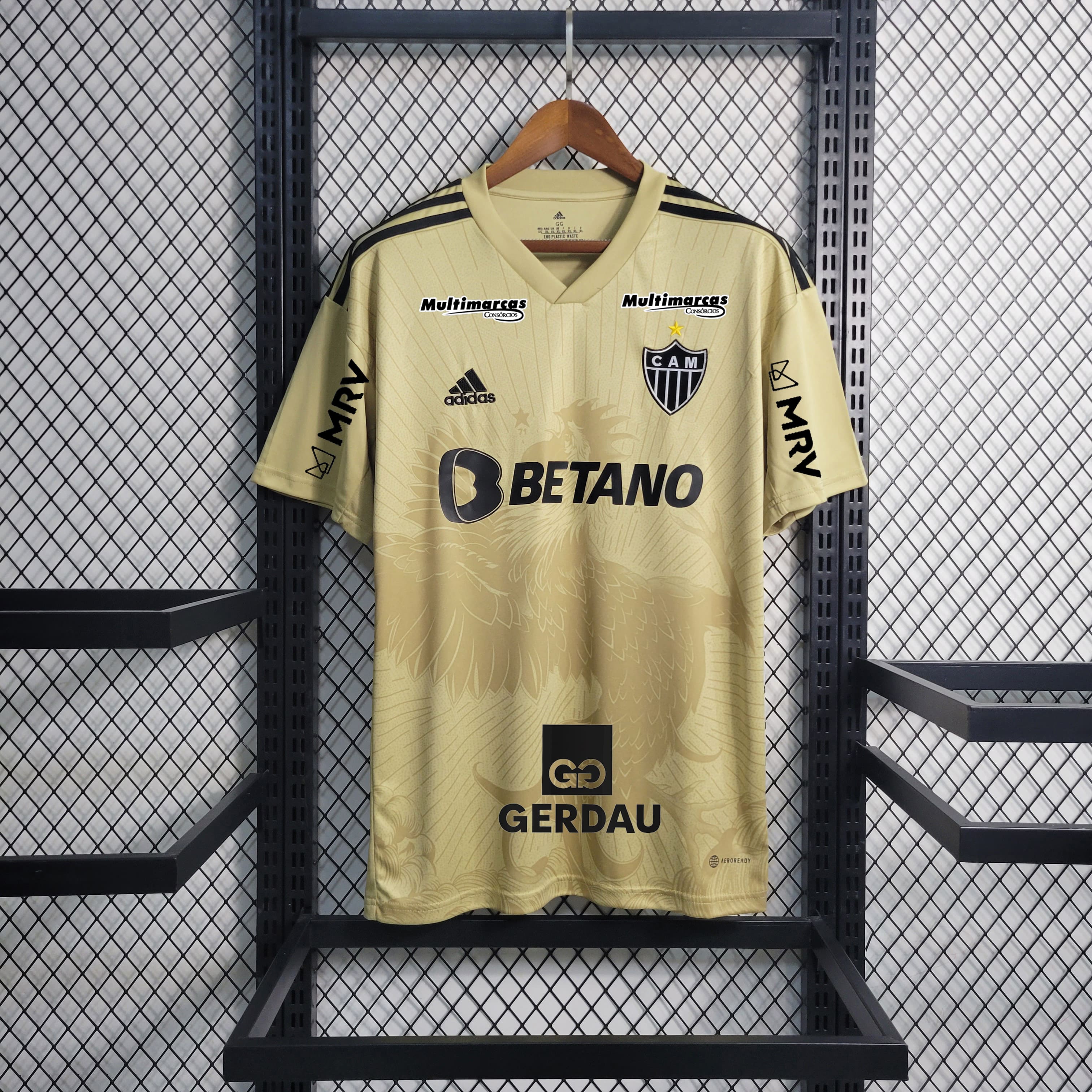 Camisa Atlético Mineiro III 22/23 Versão Torcedor + Patrocínios + Personalização Grátis 