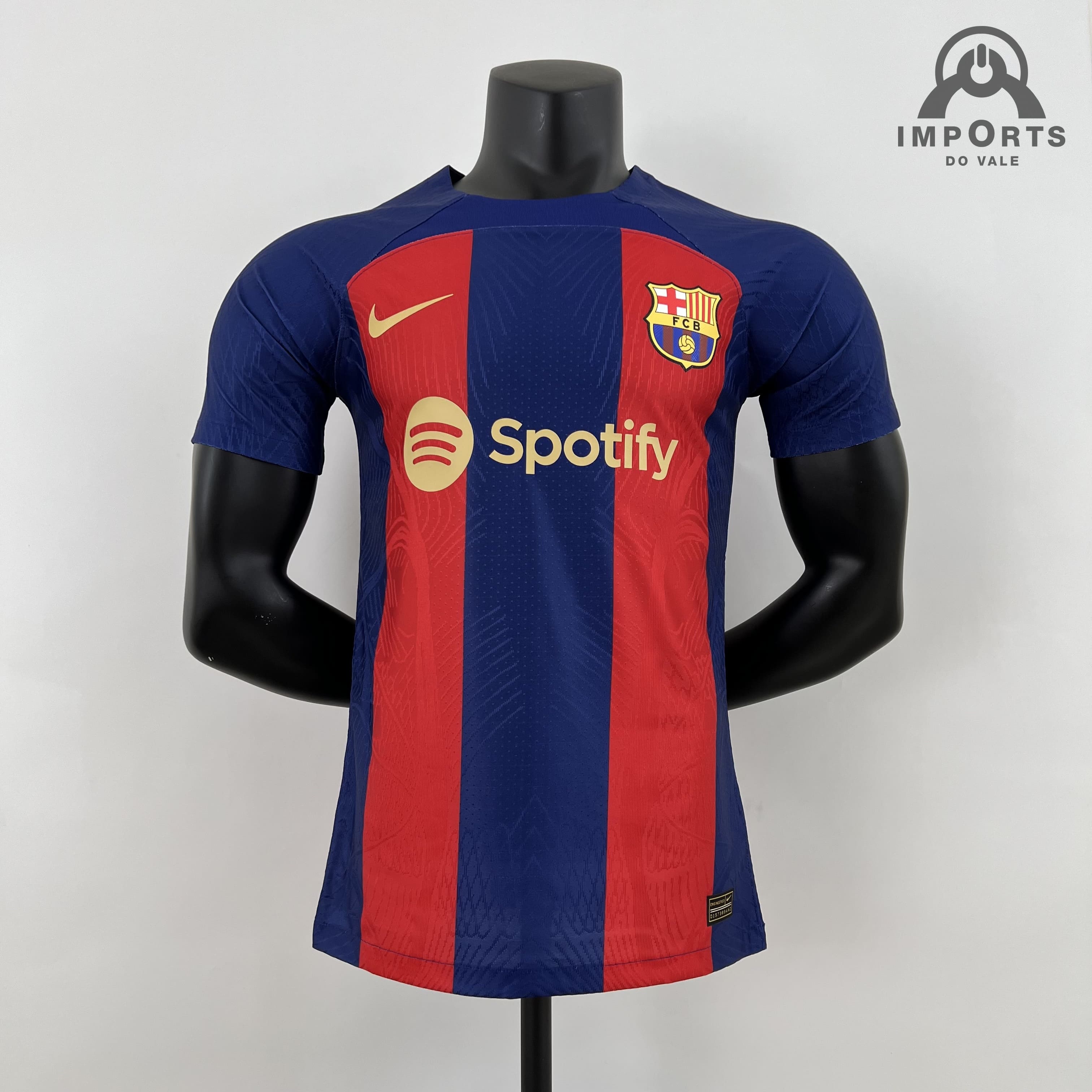 Camisa Barcelona I 23/24 Versão Jogador + Personalização Grátis