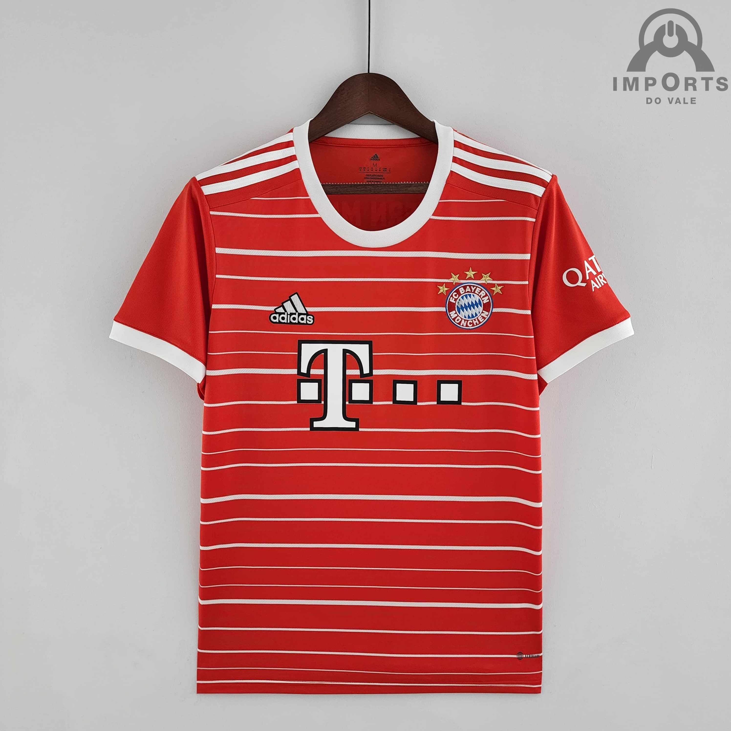 Camisa Bayern de Munique l 22/23 Versão Torcedor + Personalização Grátis