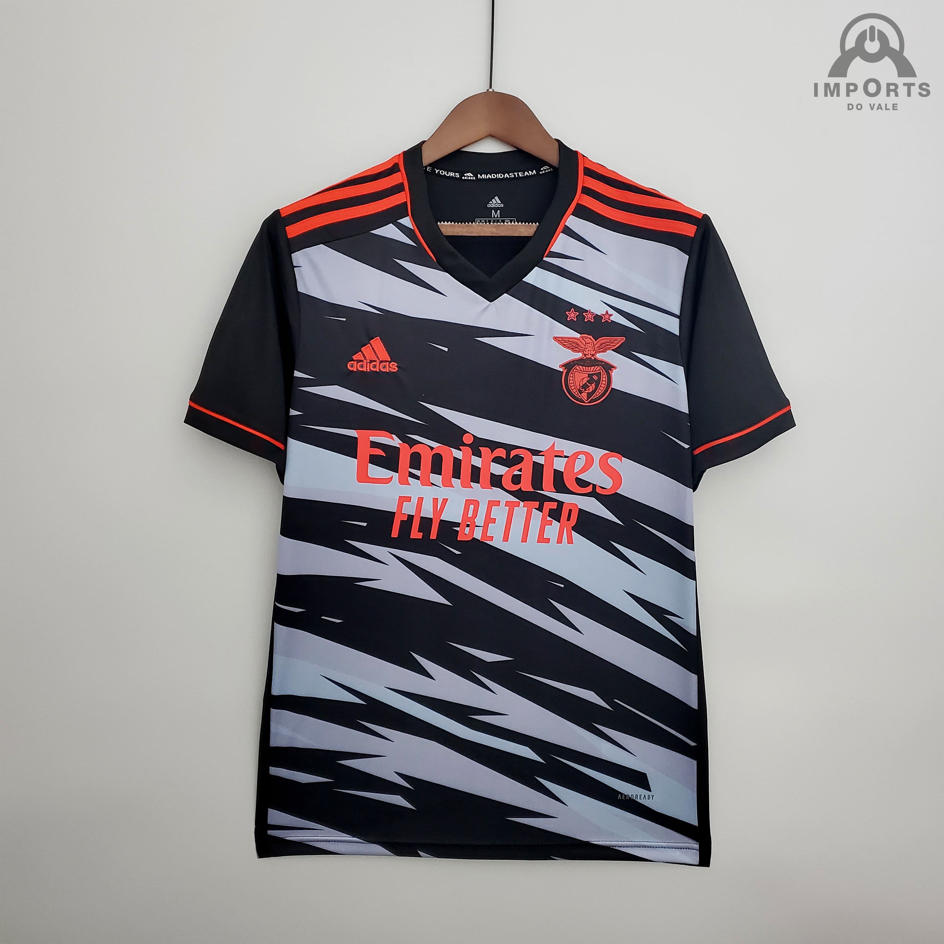 Camisa Benfica III 21/22 Versão Torcedor + Personalização Grátis