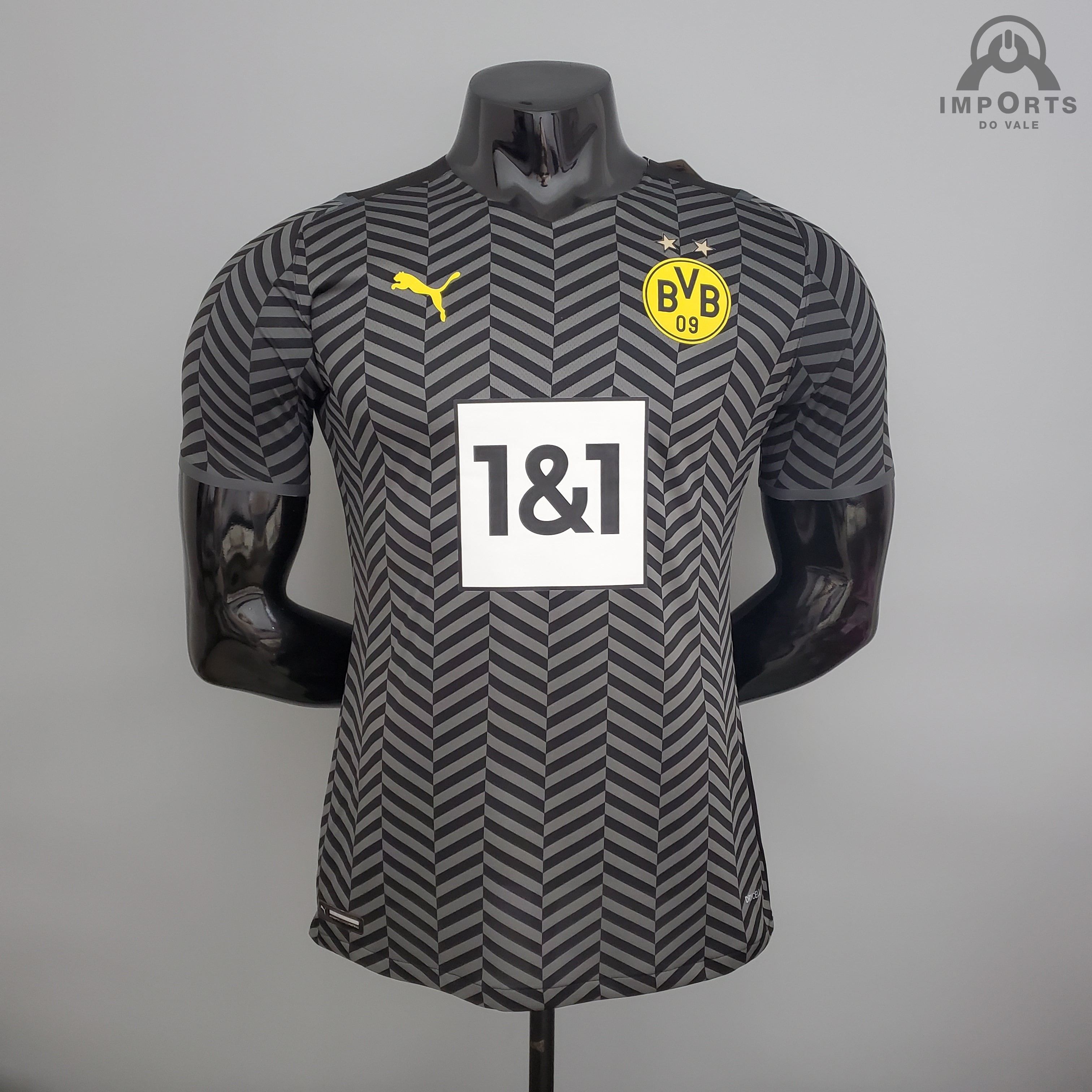 Camisa Borussia Dortmund II 21/22 Versão Jogador + Personalização Grátis