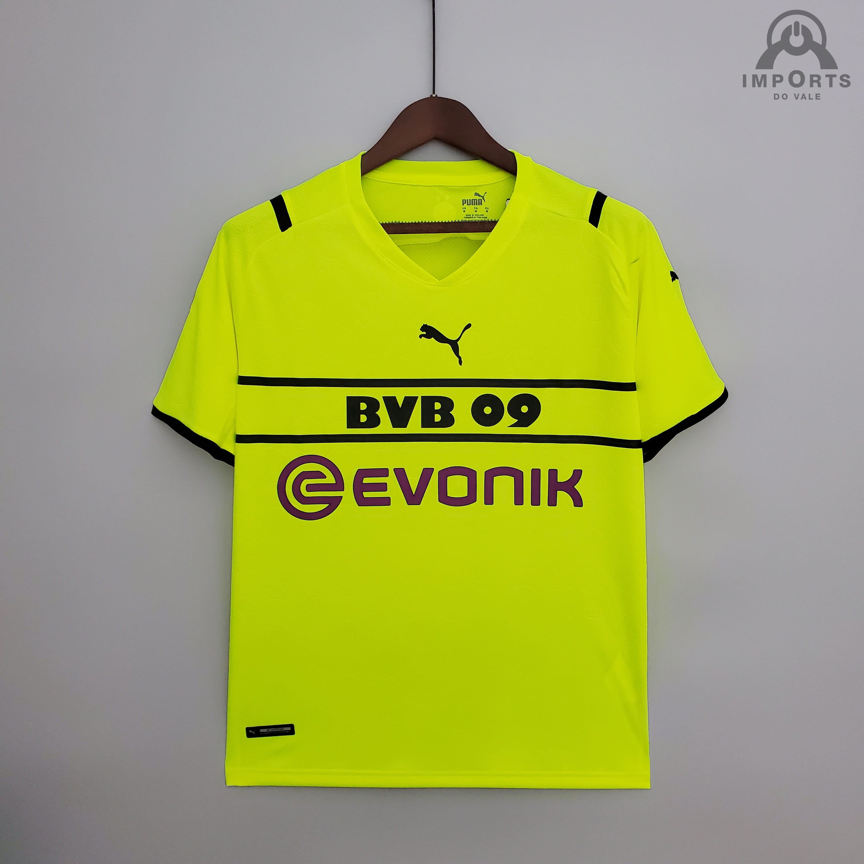 Camisa Borussia Dortmund III 21/22 Versão Torcedor + Personalização Grátis 