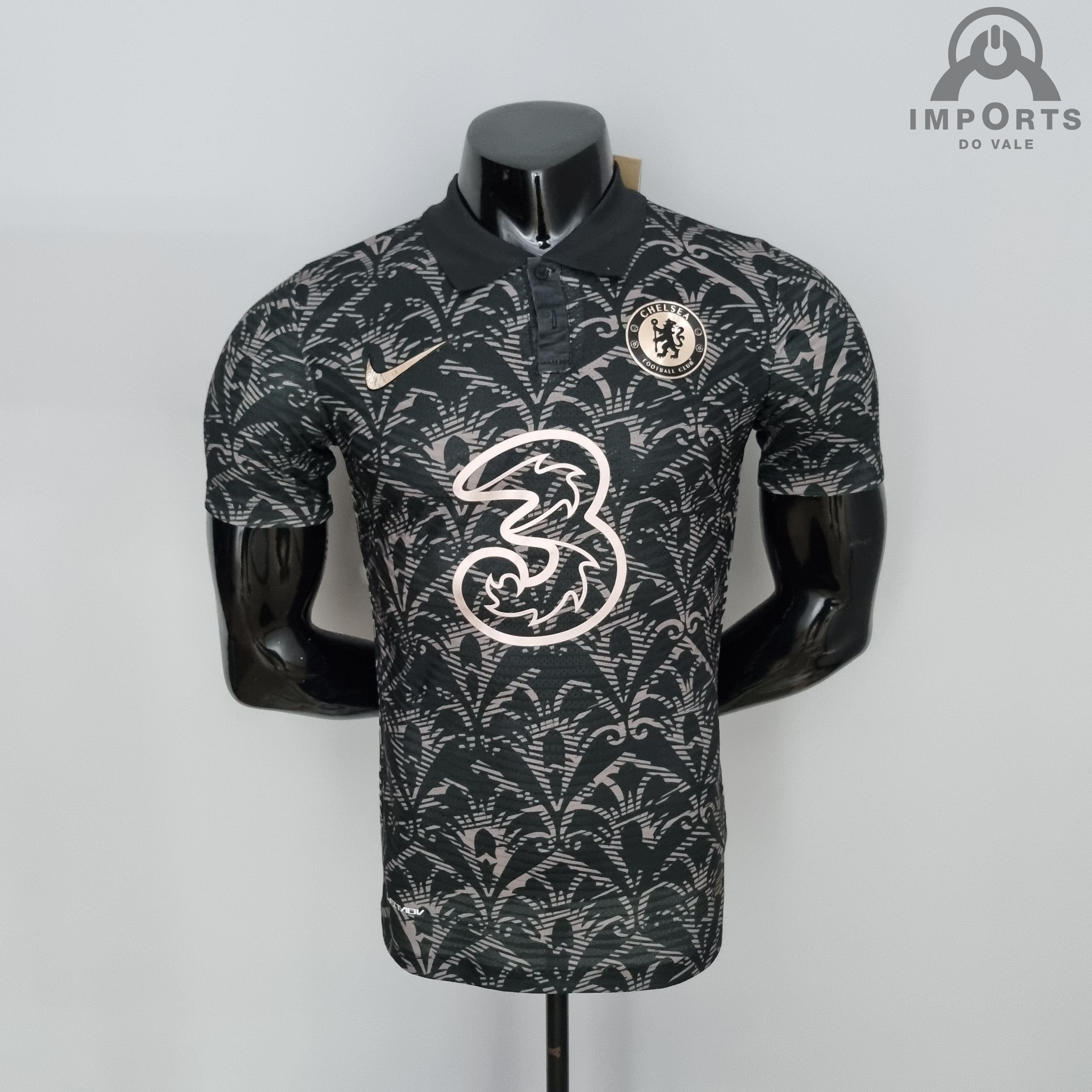 Camisa Chelsea 22/23 Versão Jogador Clássica + Personalização Grátis
