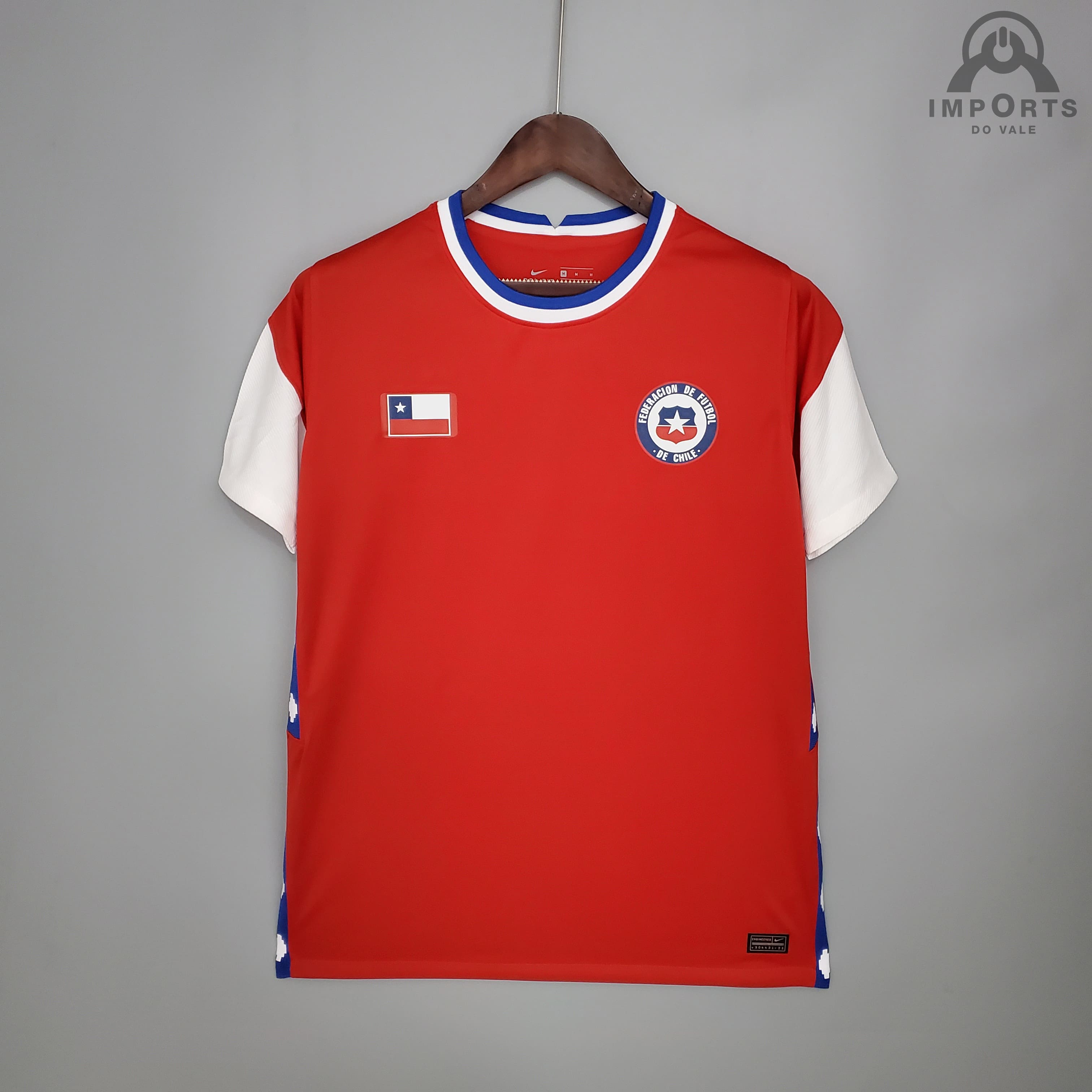 Camisa da Seleção Chilena I 21/22 Versão Torcedor + Personalização Grátis
