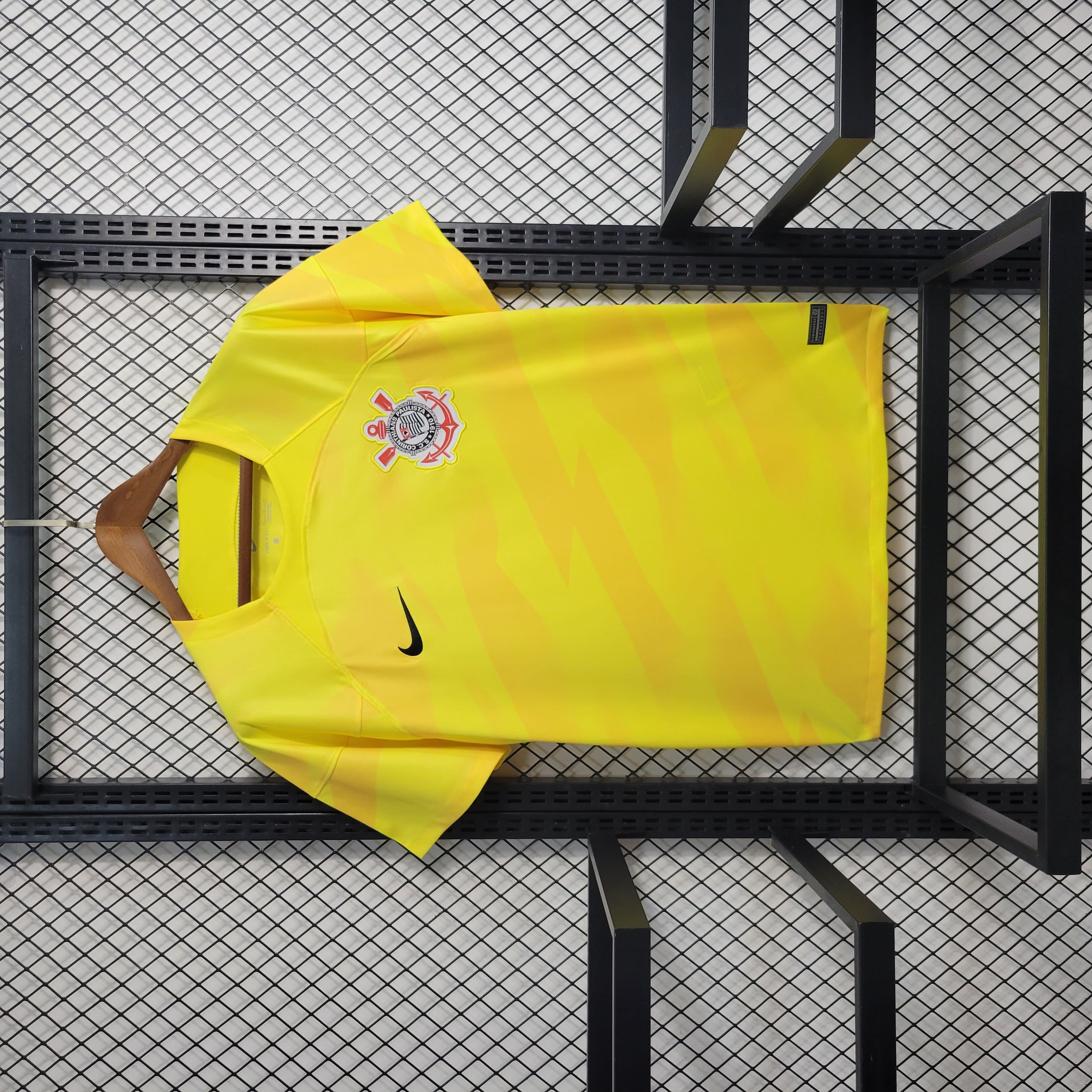 Camisa Corinthians 23/24 Goleiro Amarela + Personalização Grátis 