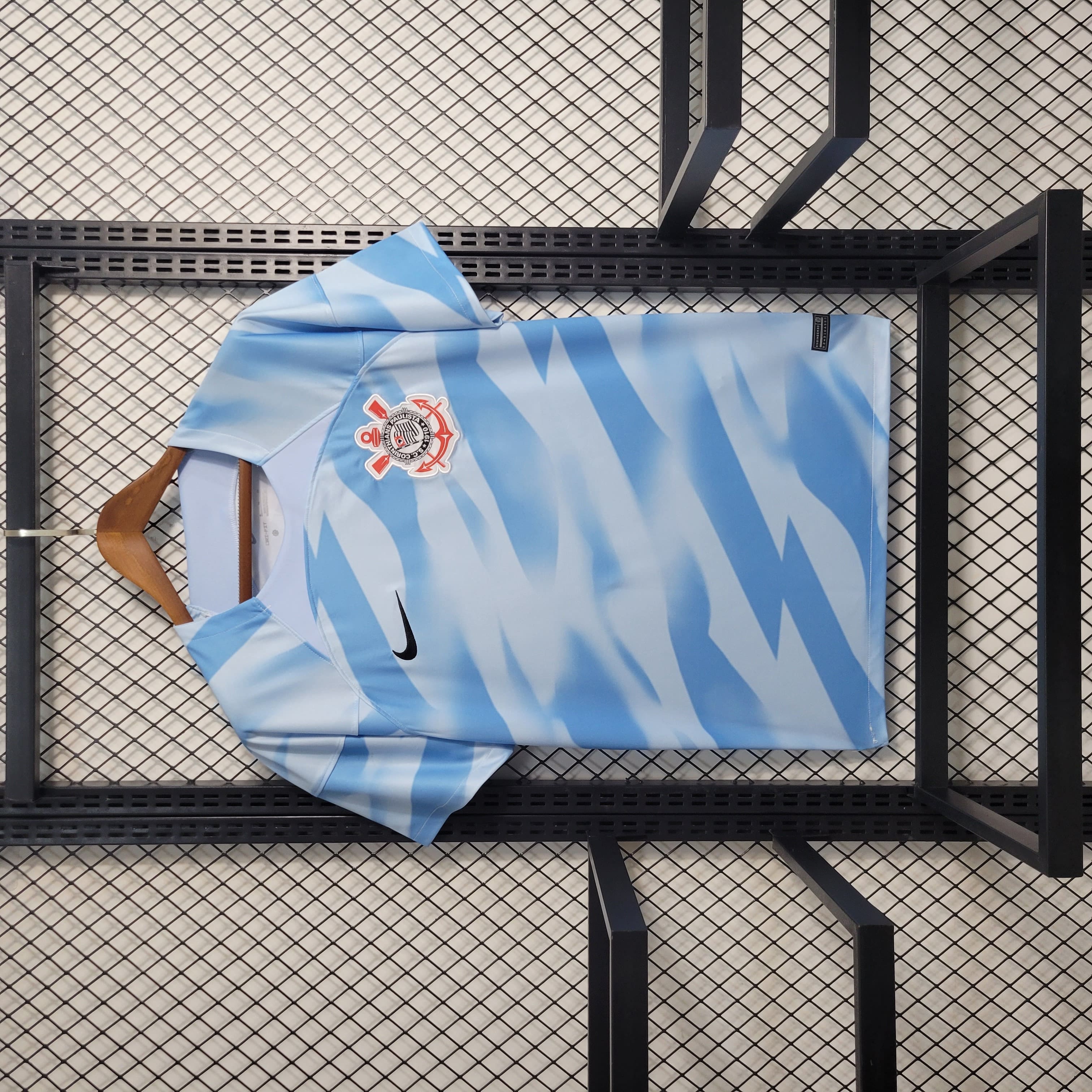 Camisa Corinthians 23/24 Goleiro Azul + Personalização Grátis