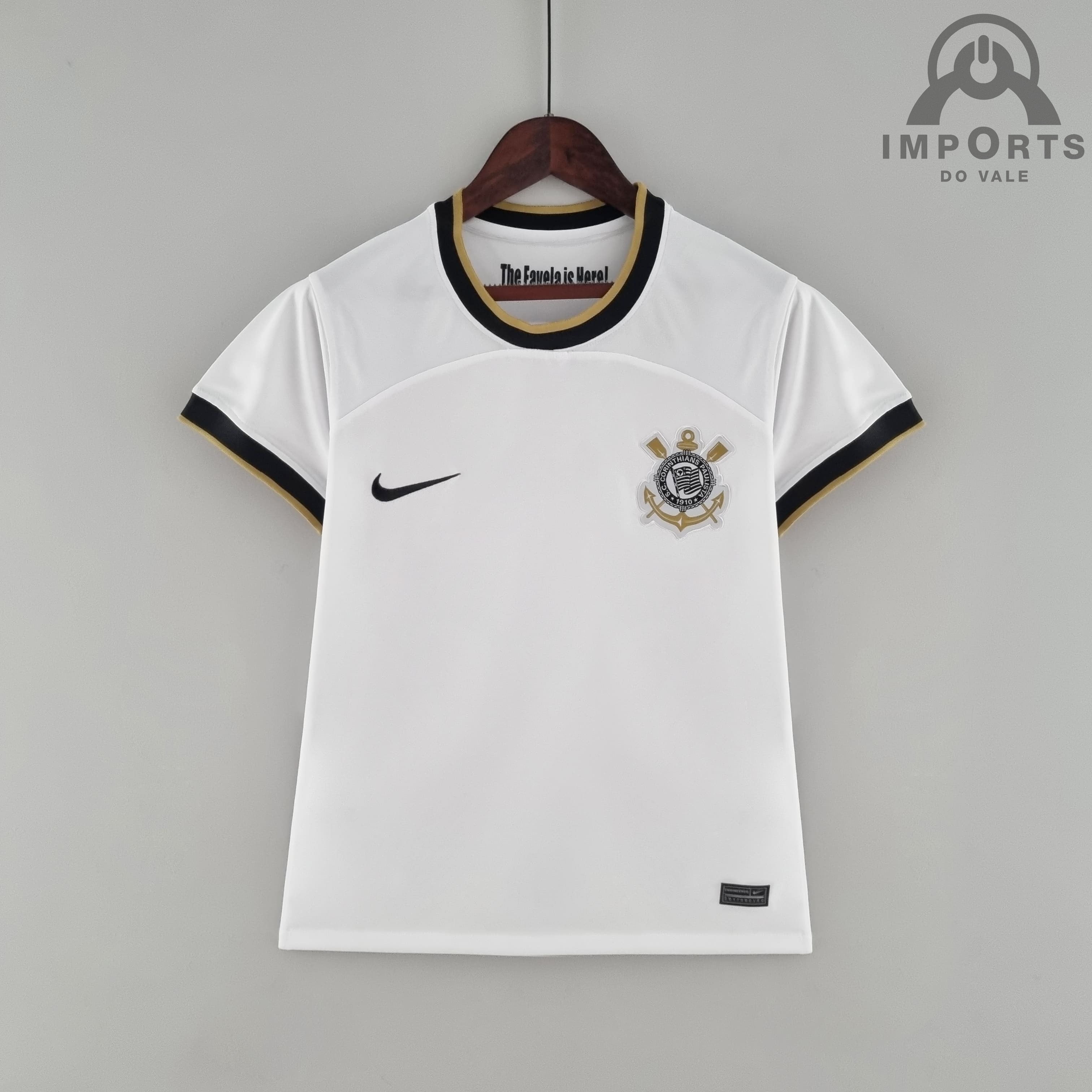 Camisa Corinthians I 22/23 Versão Feminina + Personalização Grátis