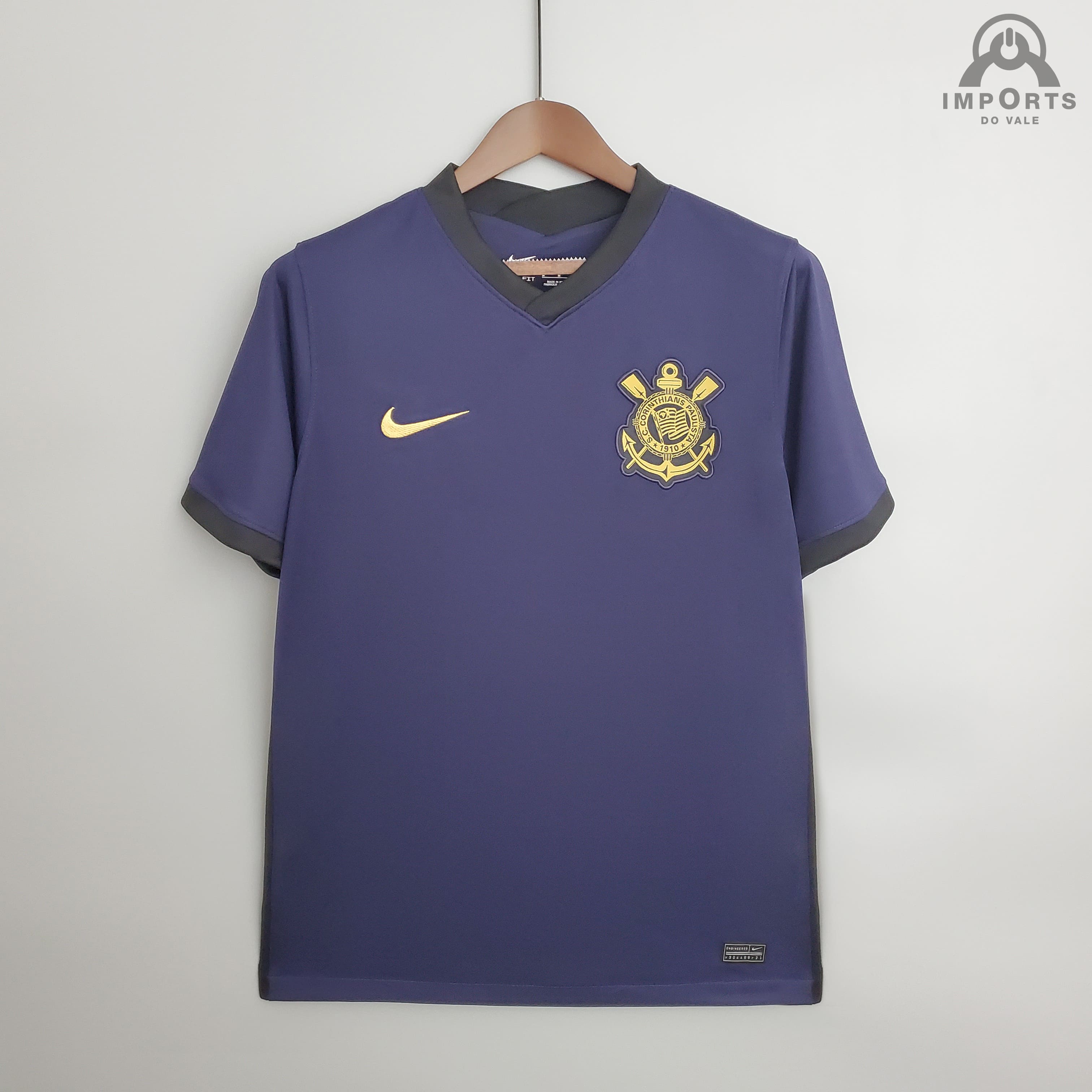 Camisa Corinthians III 21/22 Versão Torcedor + Personalização Grátis