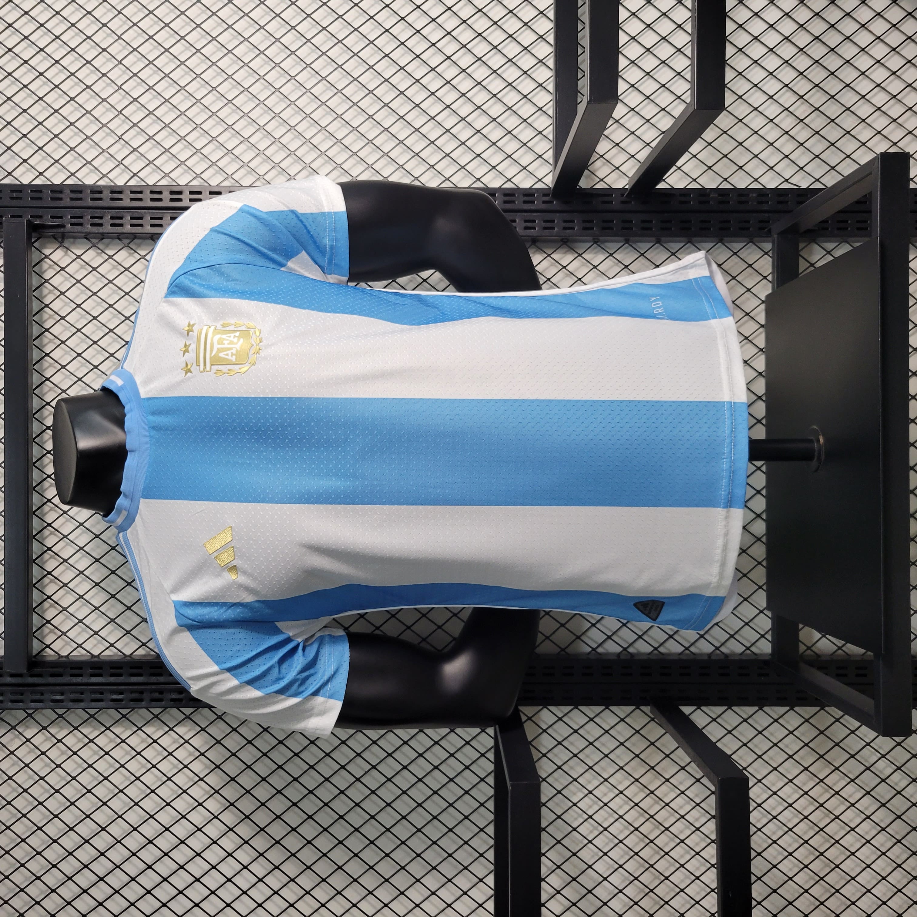 Camisa da Seleção Argentina 2023 Versão Jogador + Personalização Grátis 