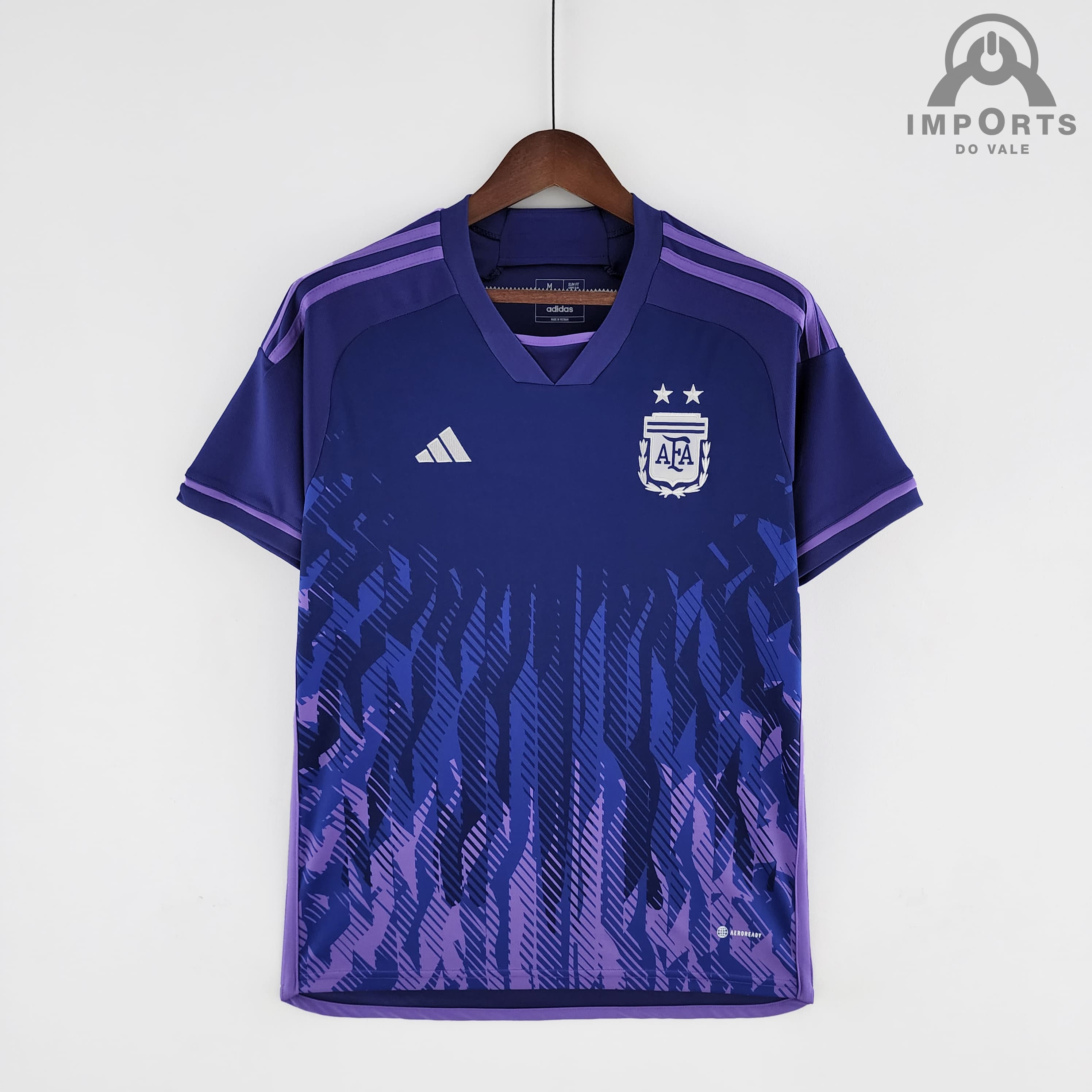Camisa Da Seleção Argentina ll 2022 Versão Torcedor + Personalização Grátis
