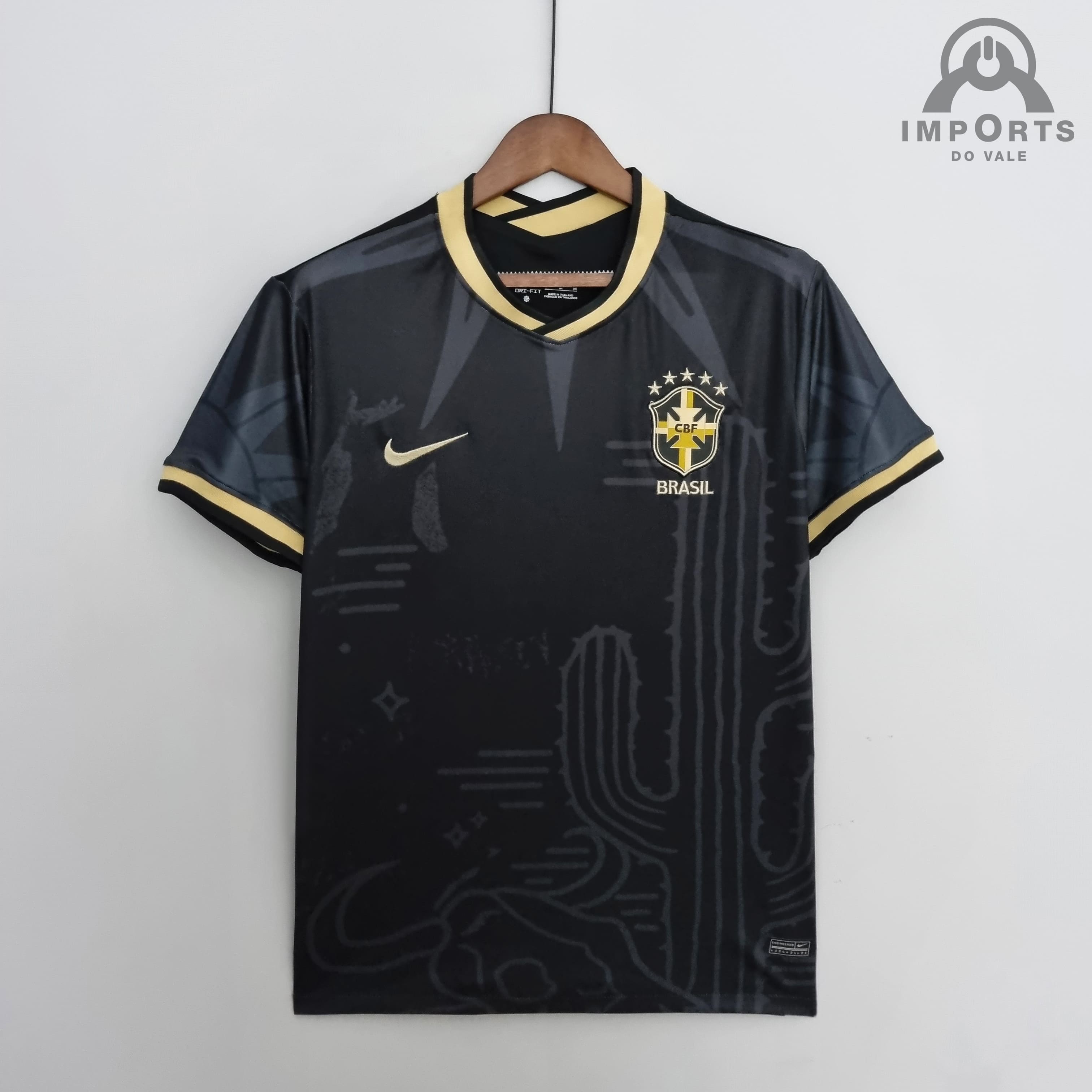 Camisa da Seleção Brasileira 2022 Versão Torcedor Nordeste + Personalização Grátis