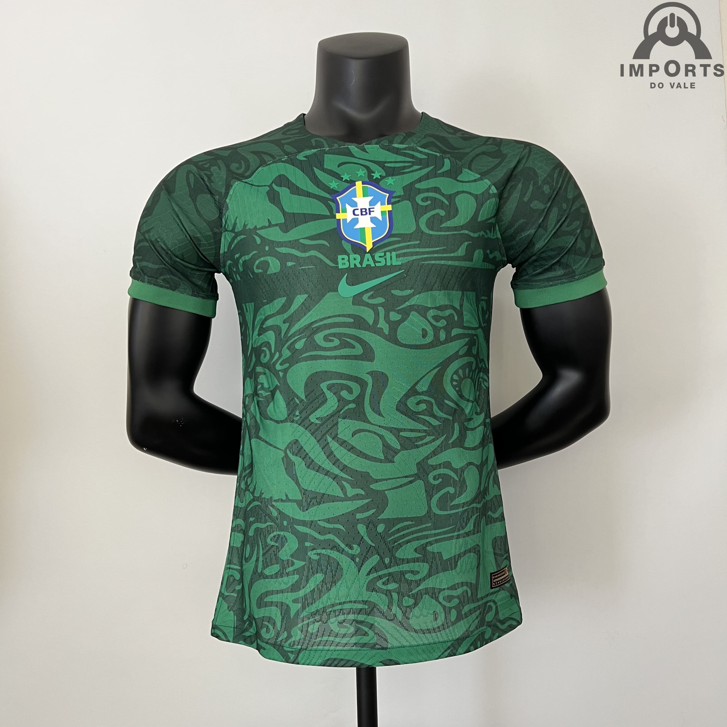 Camisa da Seleção Brasileira 2023 Versão Jogador Ed. Especial Verde + Personalização Grátis