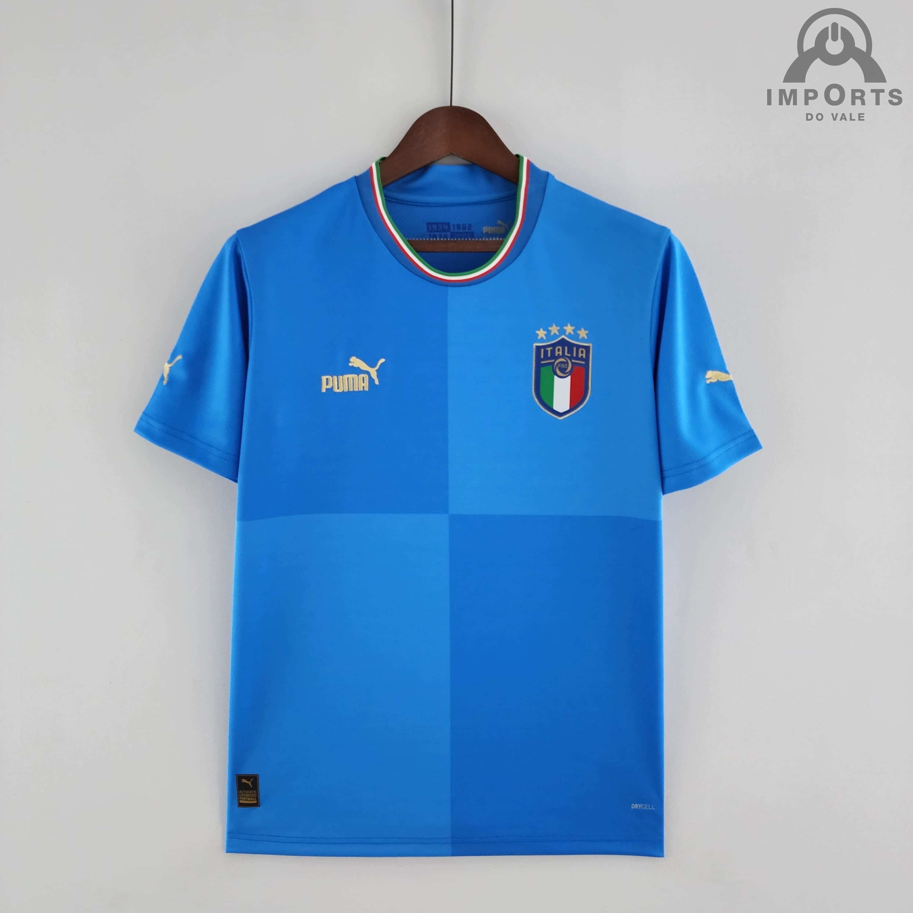 Camisa Da Seleção Italiana l 2022 Versão Torcedor + Personalização Grátis