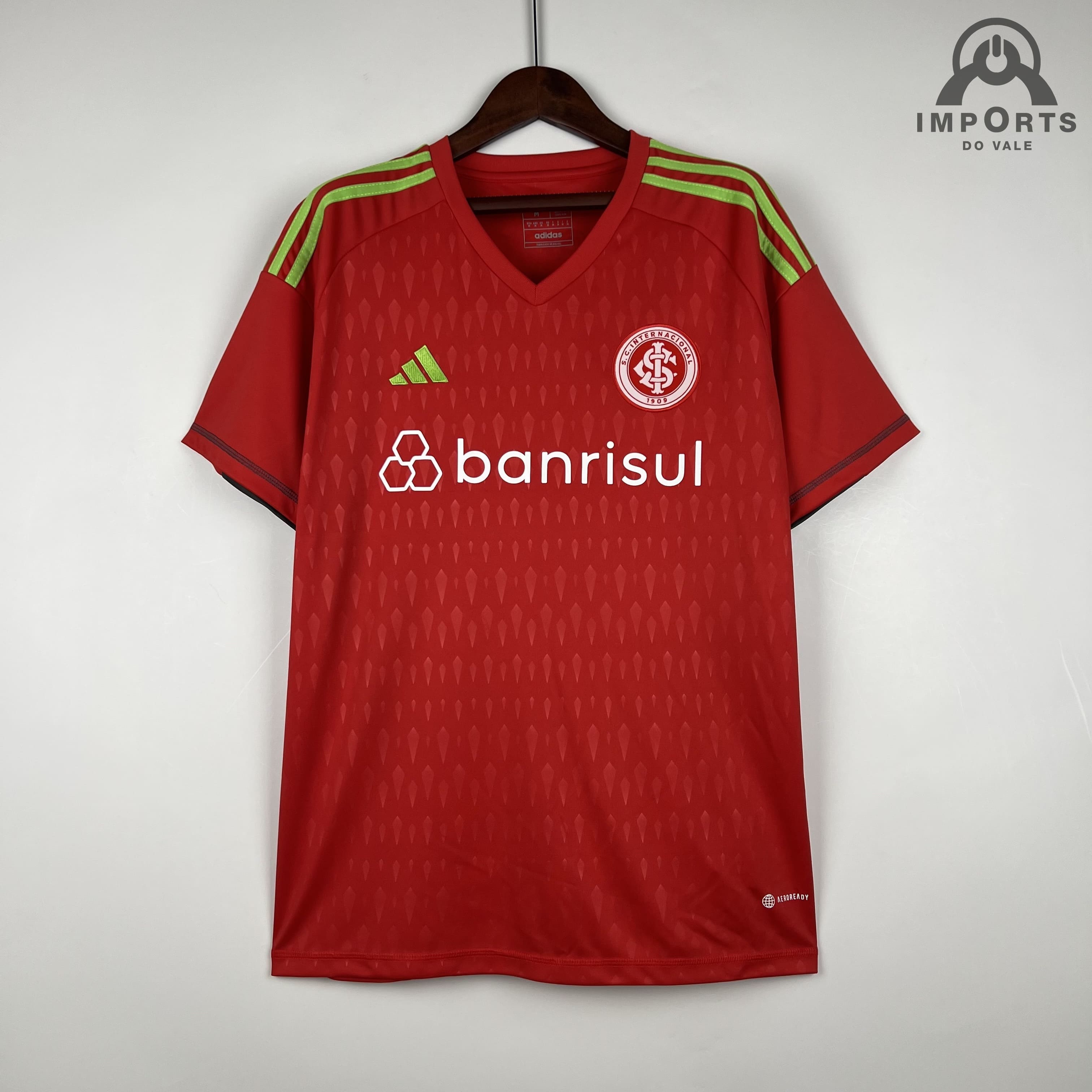 Camisa de Internacional 23/24 Goleiro Vermelha + Personalização Grátis