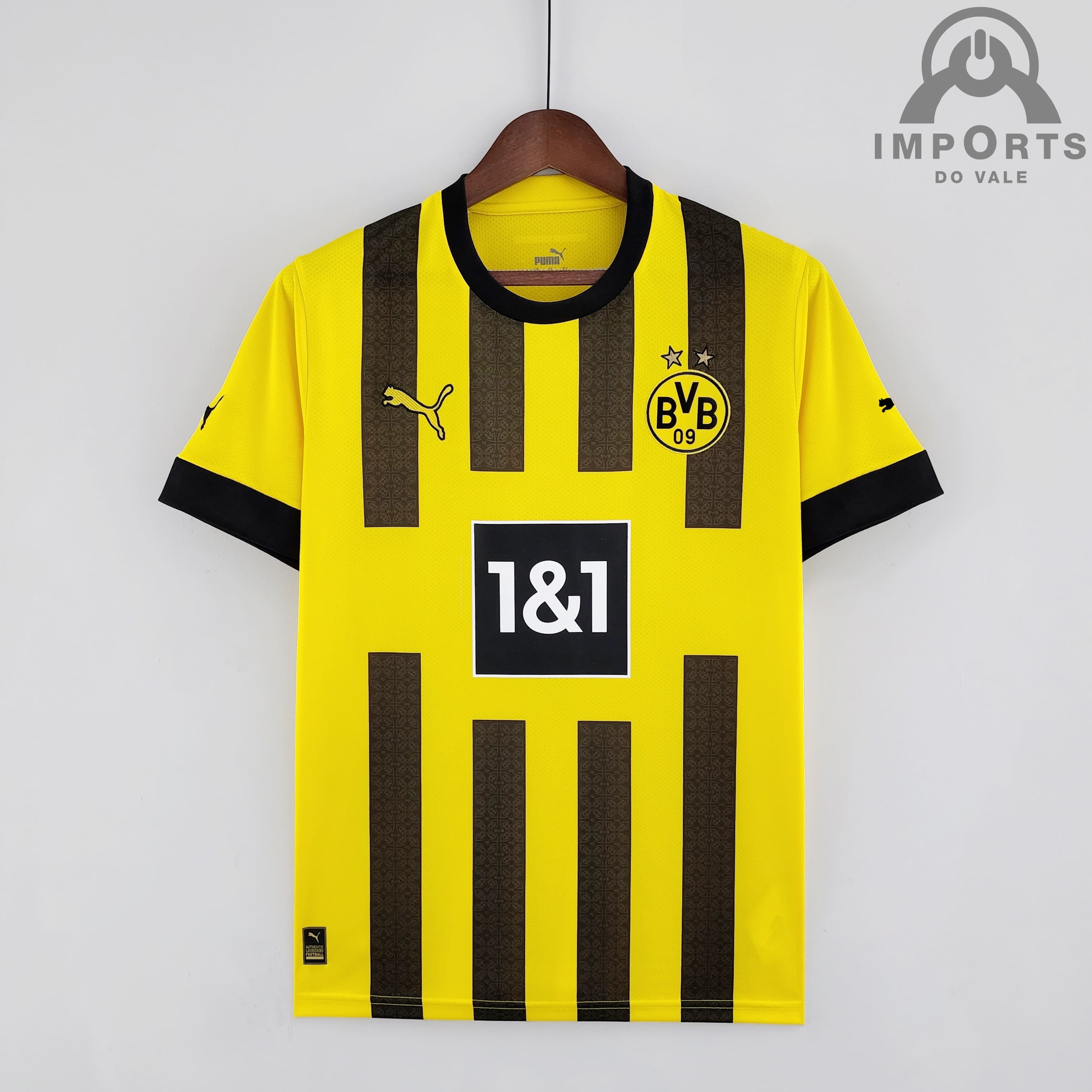 Camisa Borussia Dortmund l 22/23 Versão Torcedor + Personalização Grátis