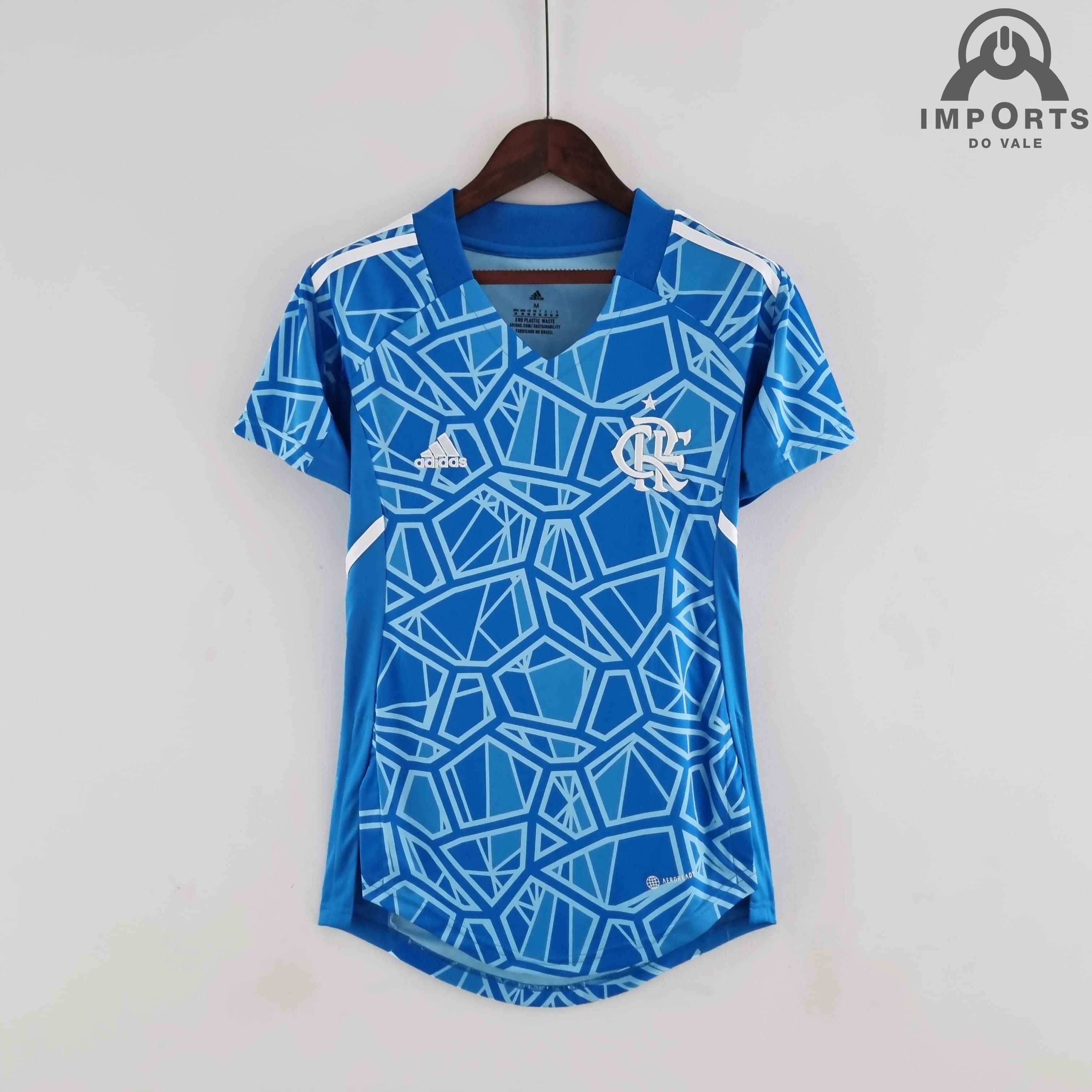 Camisa Flamengo 22/23 Versão Feminina Goleiro + Personalização Grátis 
