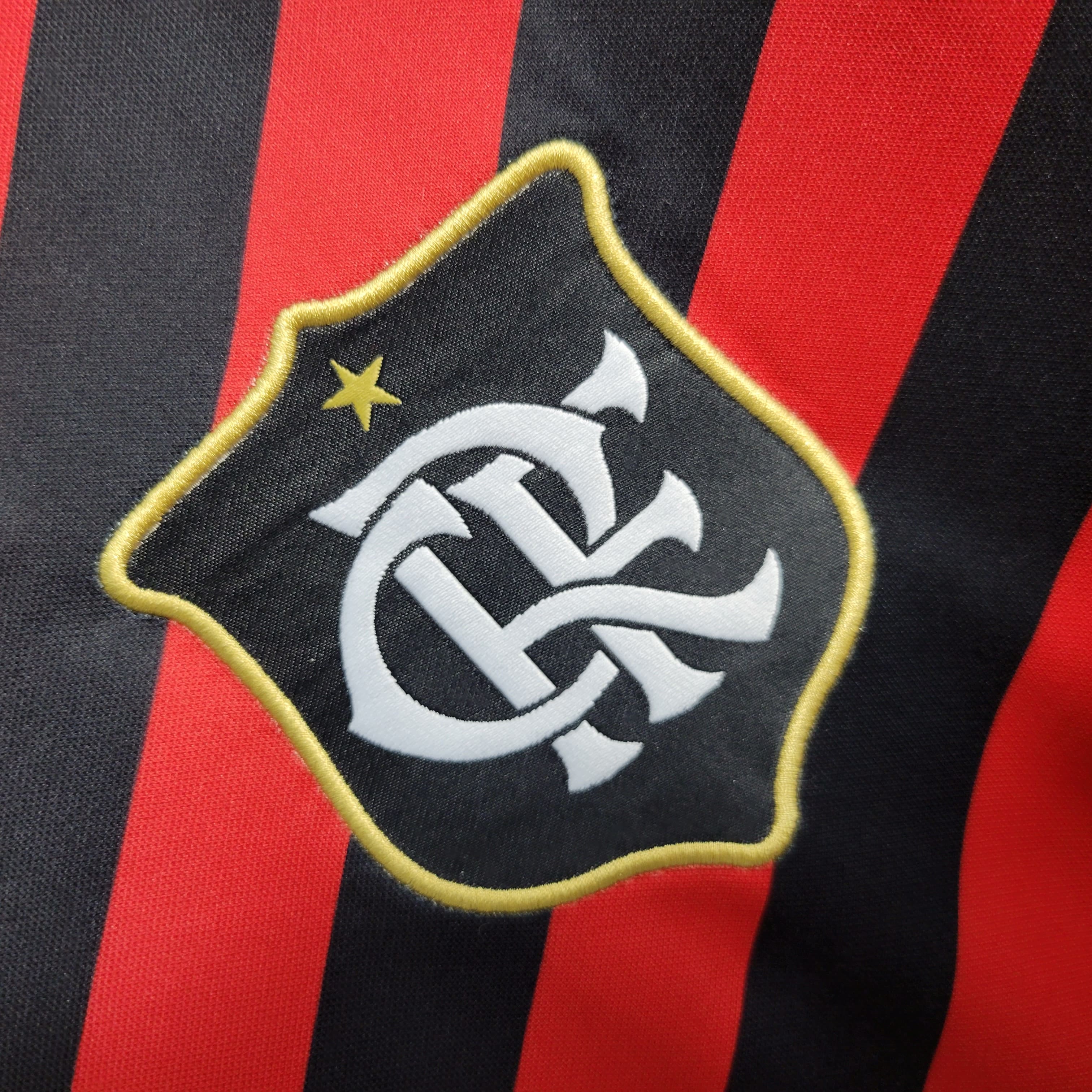 Camisa do Time Flamengo FC Oficial Listrada Rubro Negro