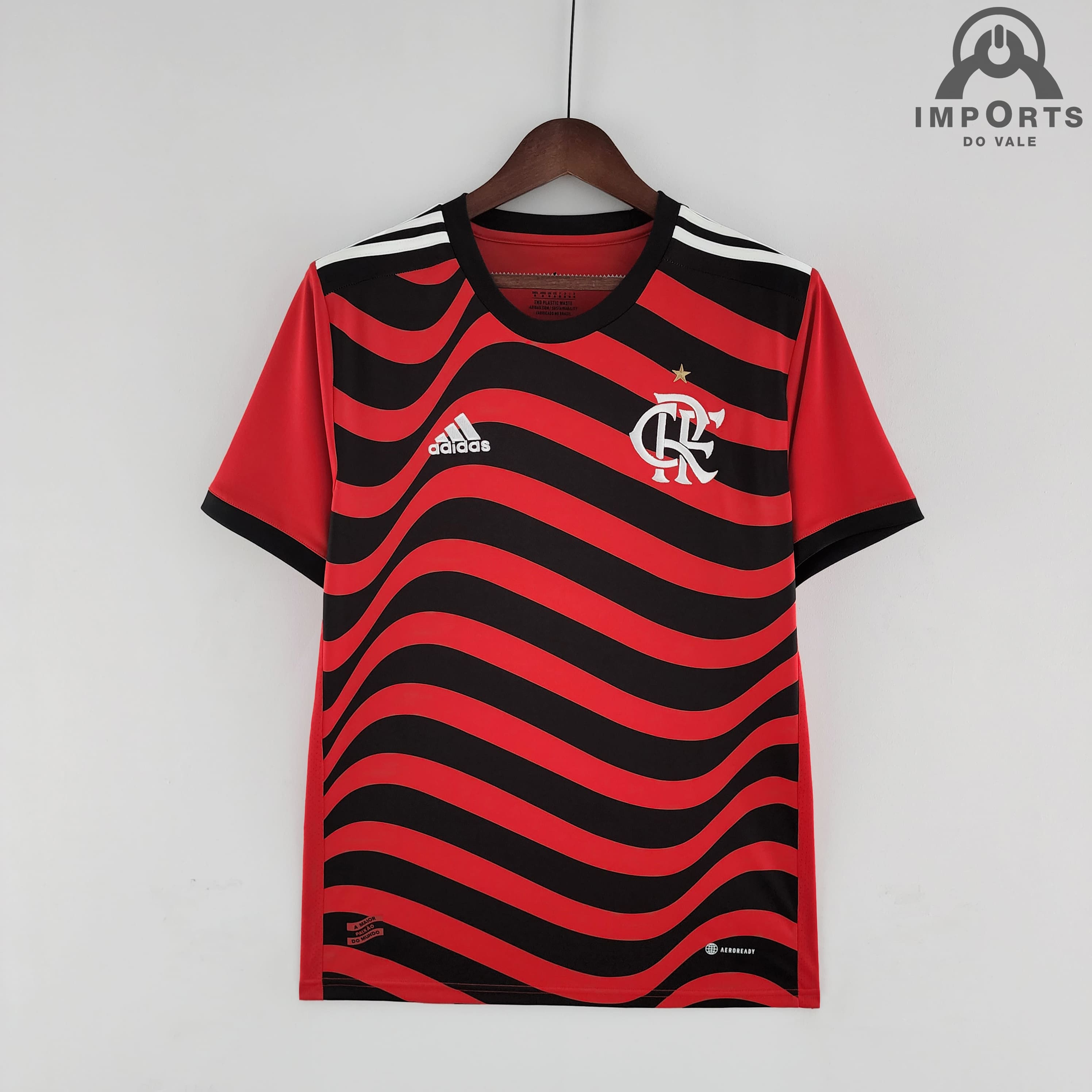 Camisa Flamengo III 22/23 Versão Torcedor + Personalização Grátis 