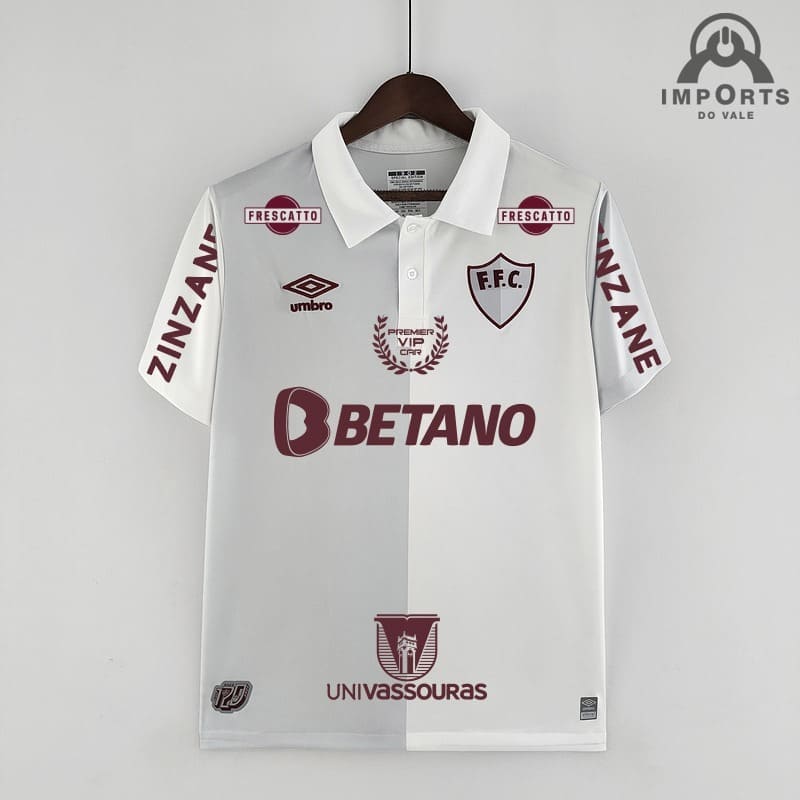 Camisa Fluminense 22/23 Versão Torcedor Ed. Especial 120 anos + Patrocínios + Personalização Grátis