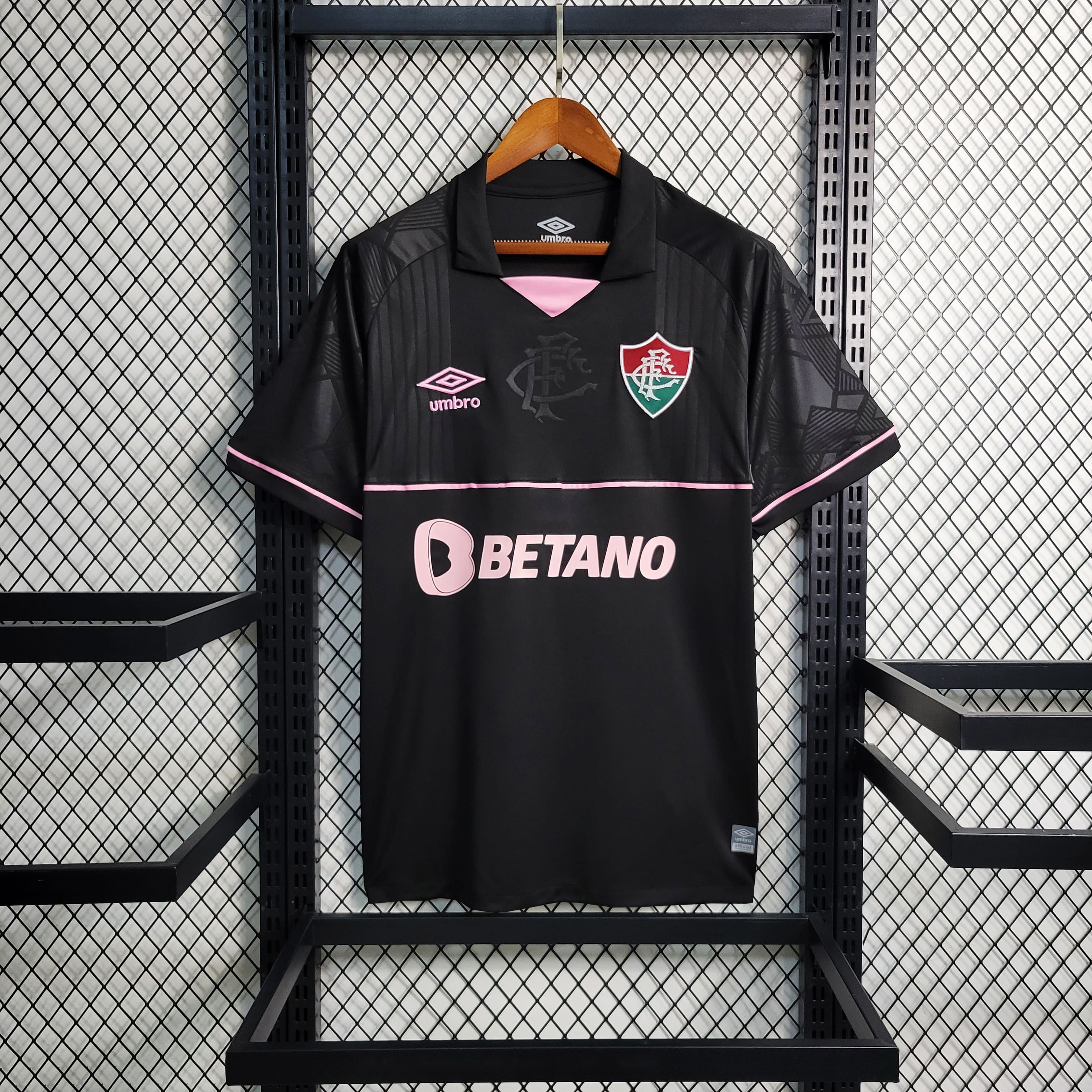 Camisa Fluminense 23/24 Goleiro Preta + Personalização Grátis