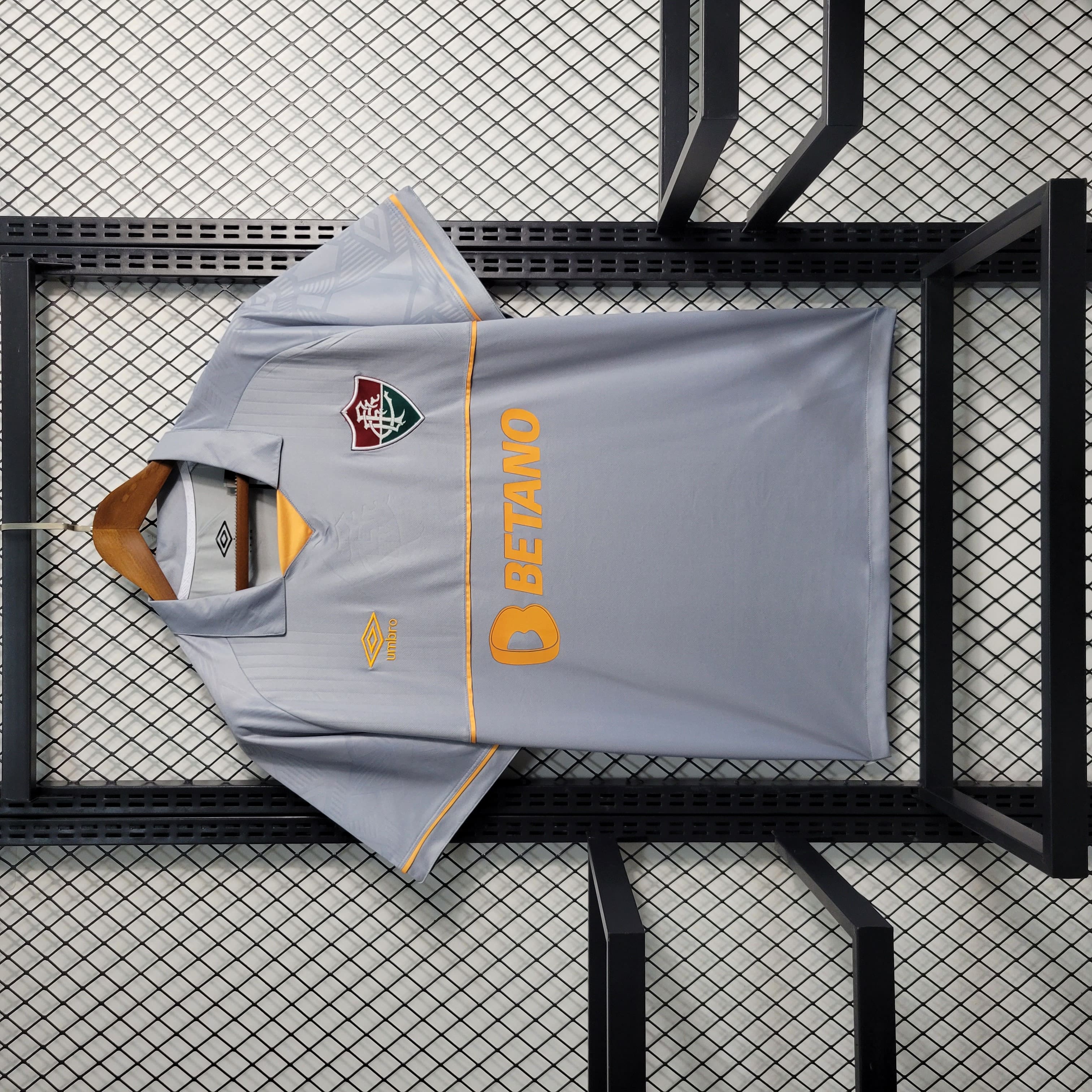 Camisa Fluminense 23/24 Treino - Cinza