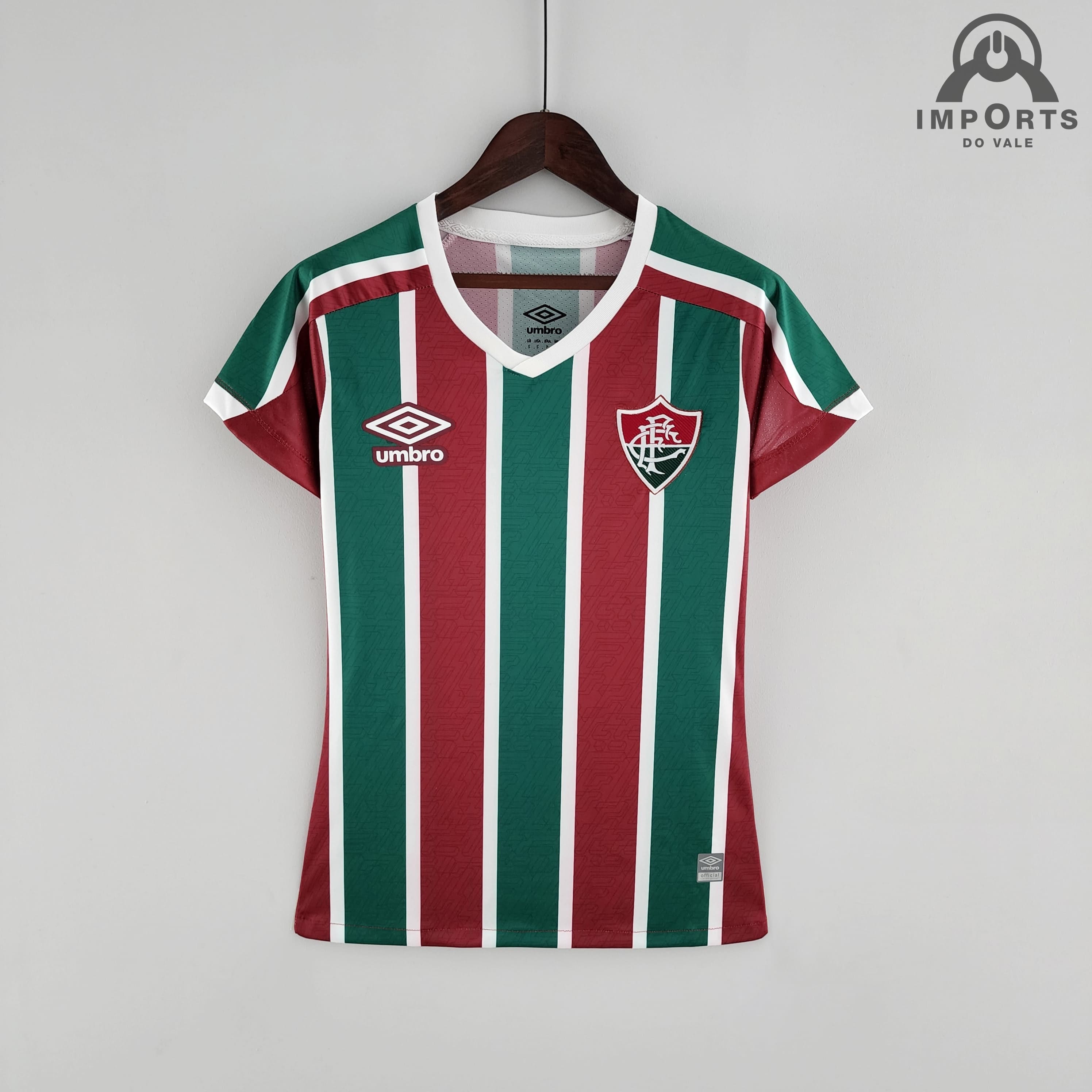 Camisa Fluminense I 22/23 Versão Feminina + Personalização Grátis