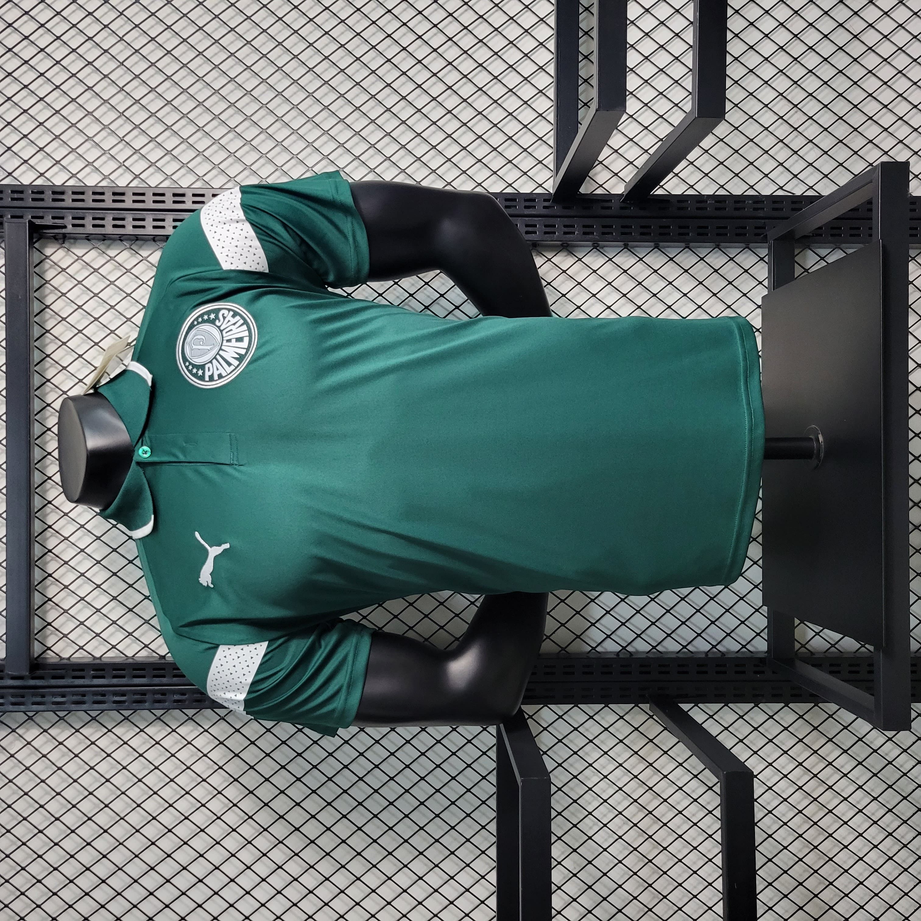 Camisa Gola Polo Palmeiras 23/24 - Verde/branca