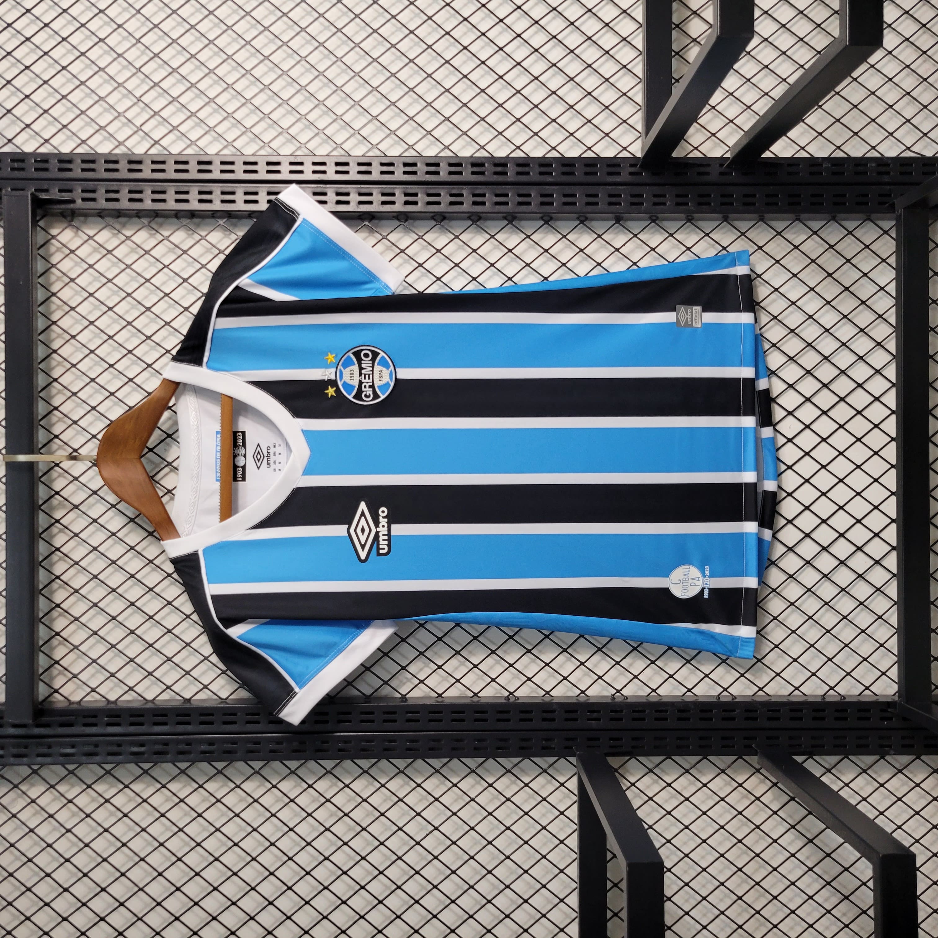 Camisa Grêmio I 23/24 Versão Feminina + Personalização Grátis