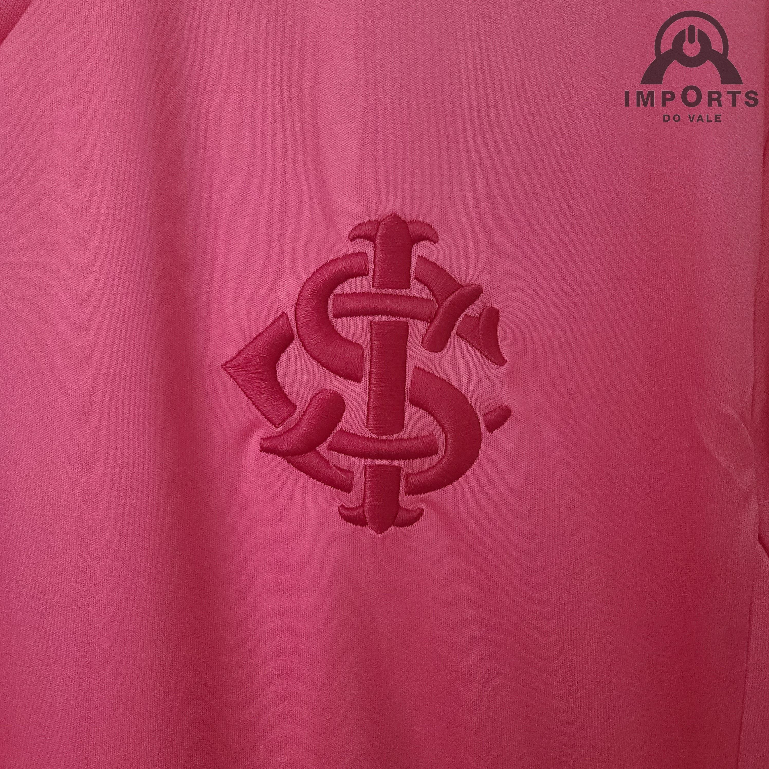 Camisa Internacional 2020 Versão Feminina Ed. Outubro Rosa + Personalização  Grátis - Imports do vale