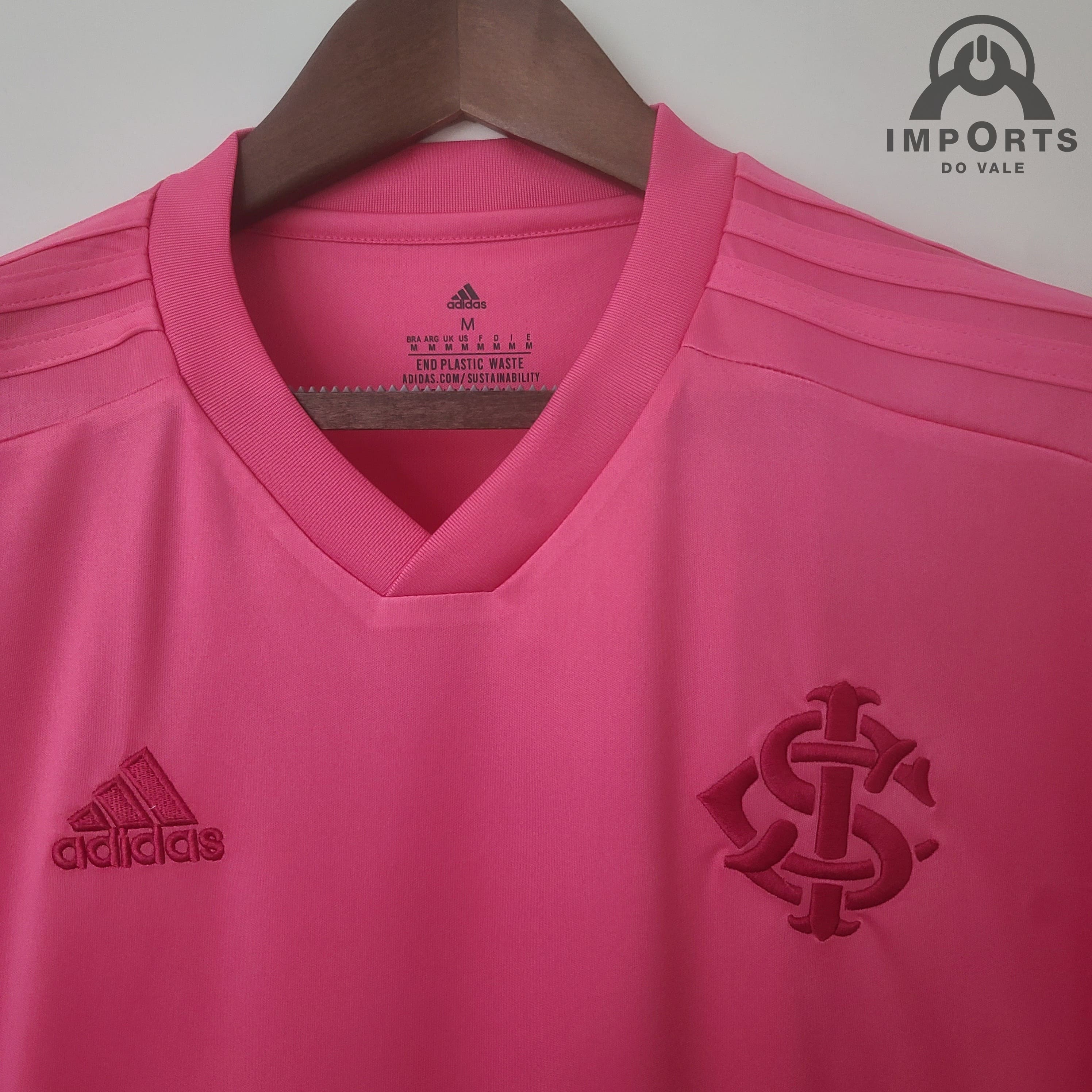 Camisa Internacional 2020 Versão Feminina Ed. Outubro Rosa + Personalização  Grátis - Imports do vale