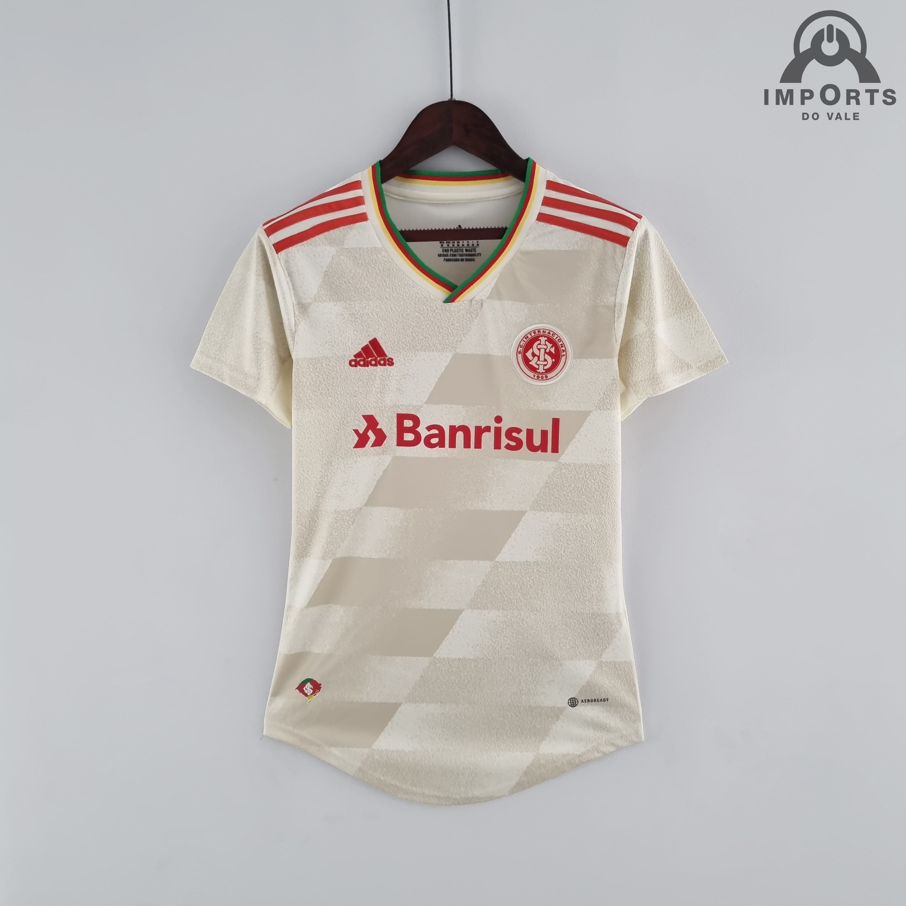Camisa Internacional II 22/23 Versão Feminina + Personalização Grátis