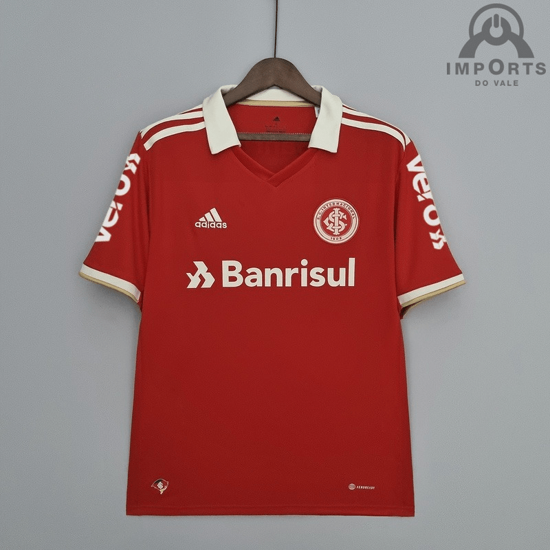 Camisa Internacional l 22/23 Versão Torcedor + Patrocínio + Personalização Grátis