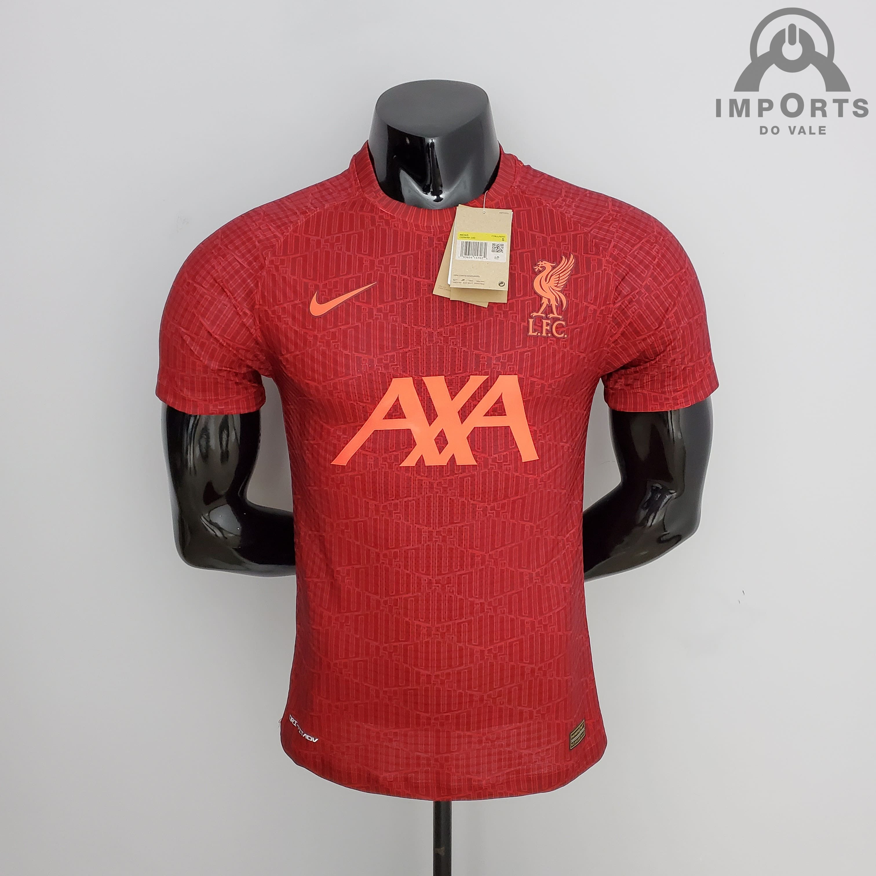 Camisa Liverpool 22/23 Versão Jogador Treino - Vermelho