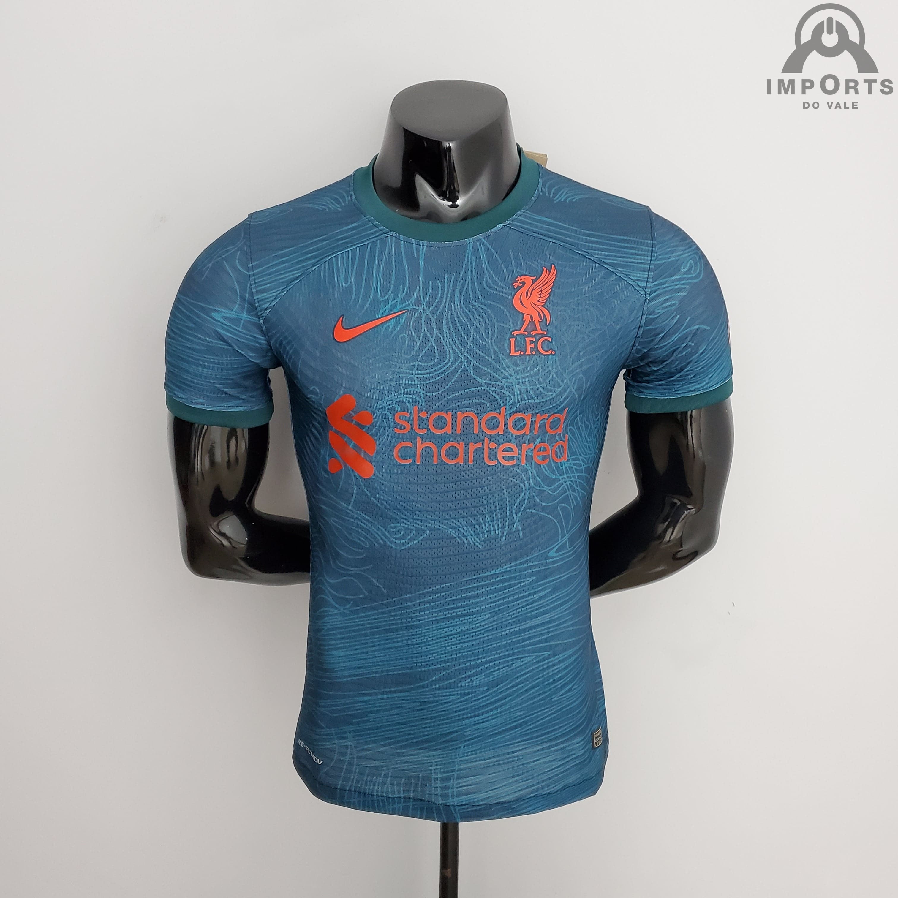 Camisa Liverpool II 22/23 Versão Jogador + Personalização Grátis