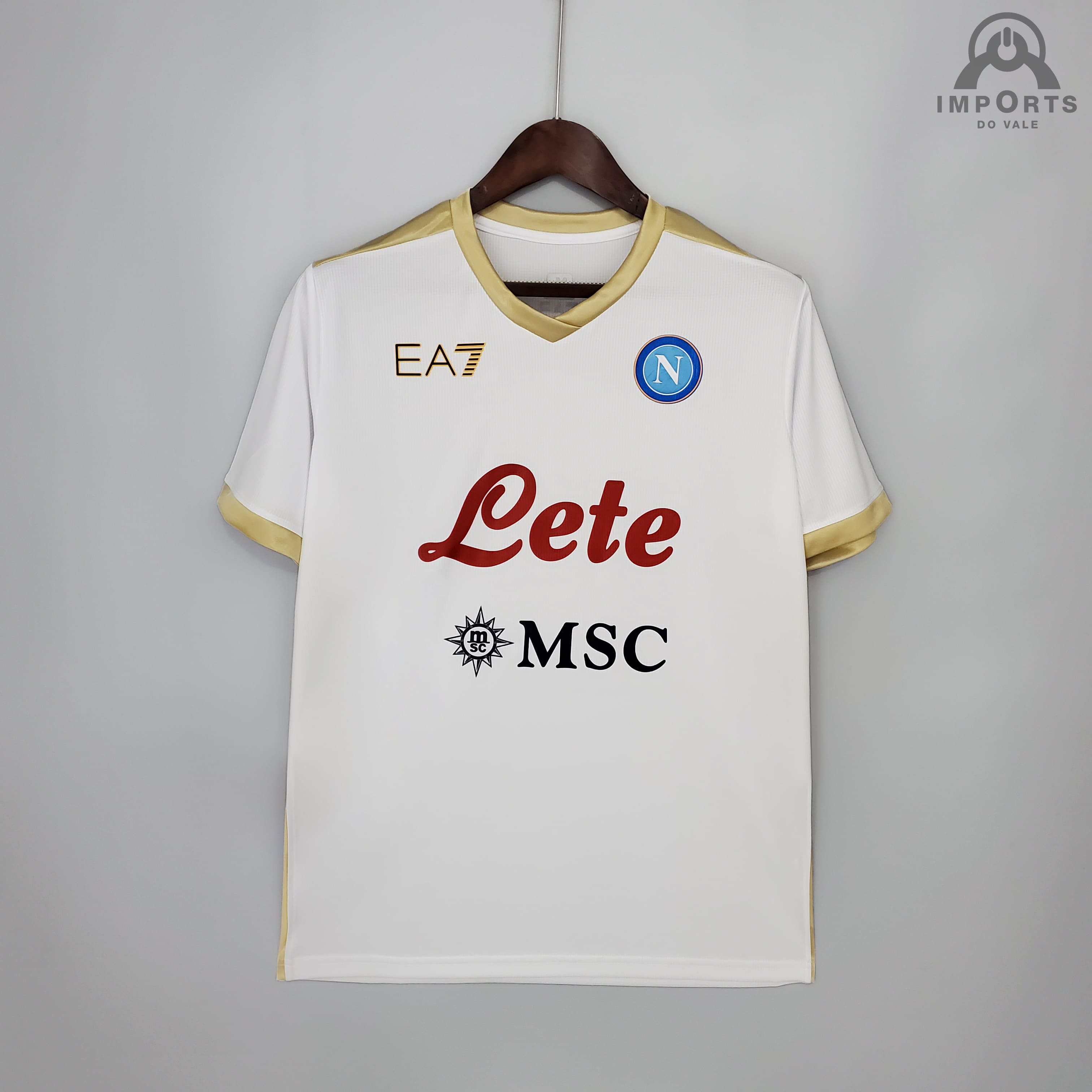 Camisa Napoli III 21/22 Versão Torcedor + Personalização Grátis