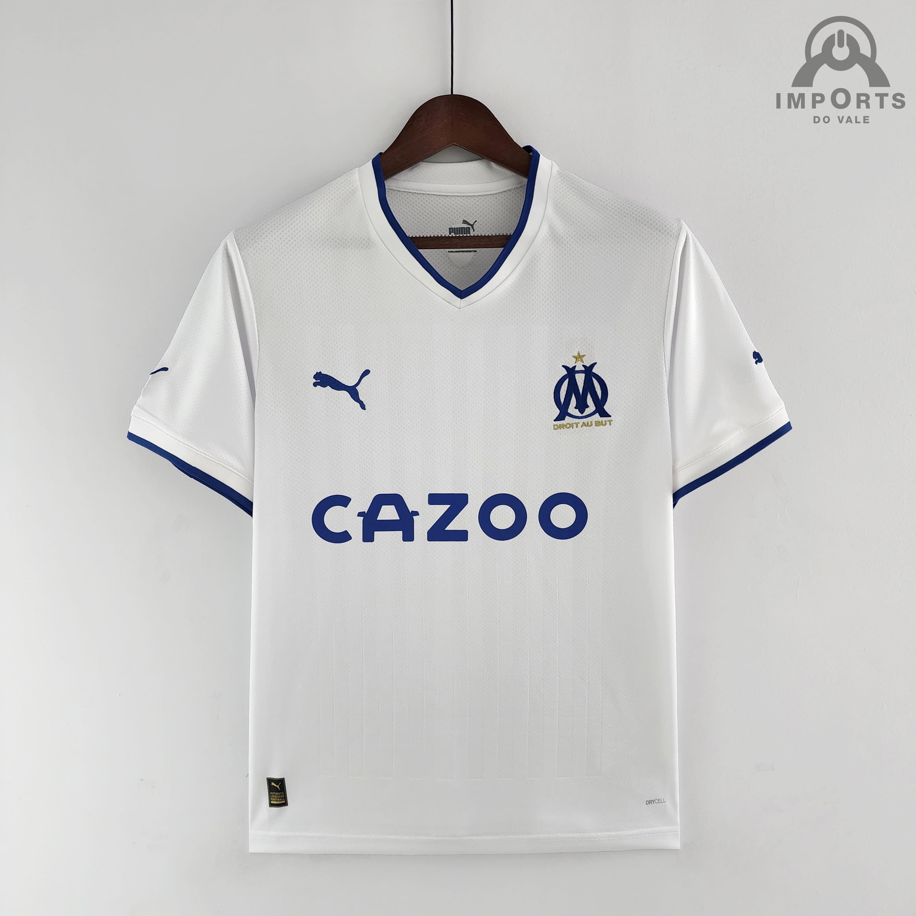 Camisa Olympique de Marseille I 22/23 Versão Torcedor + Personalização Grátis