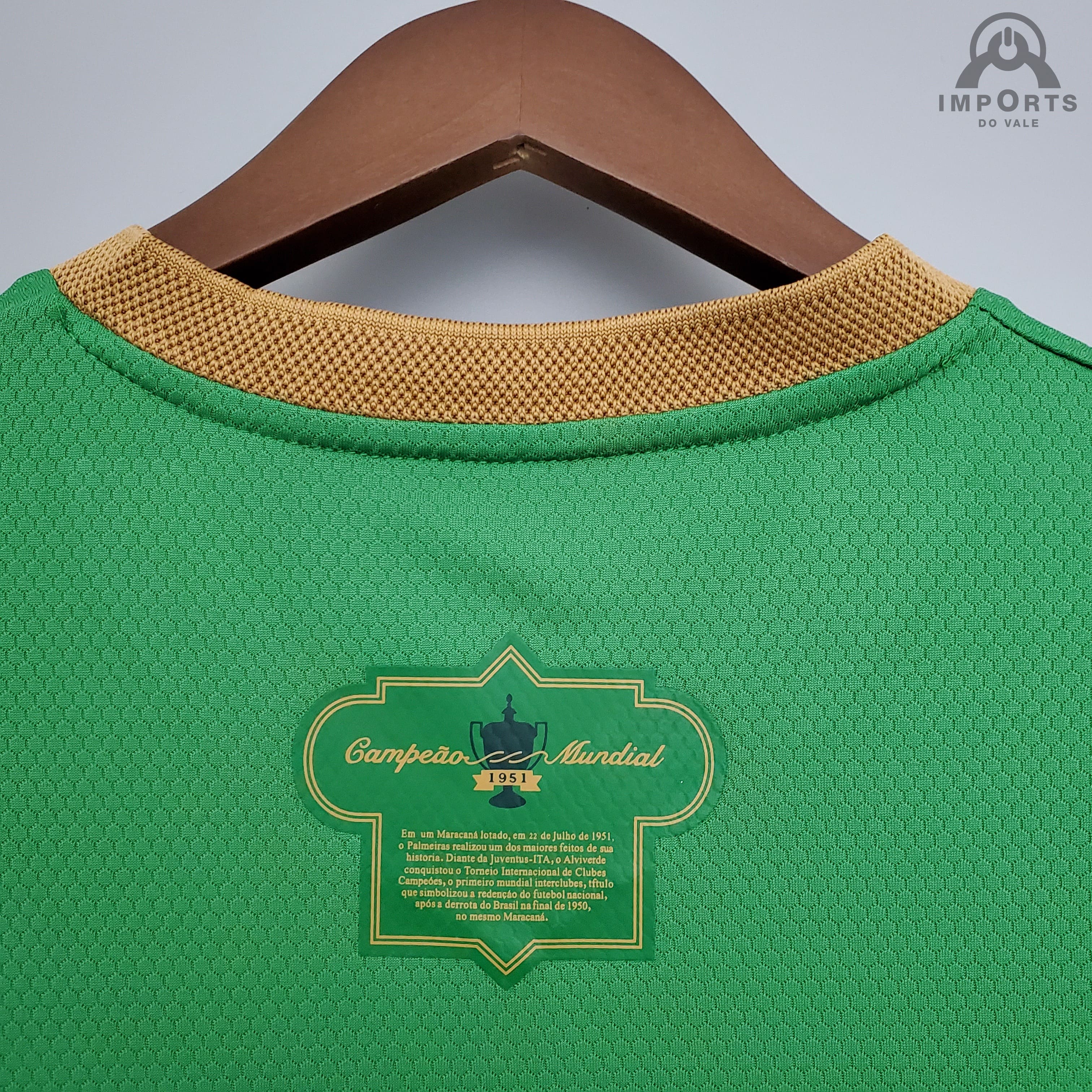 Camisa Palmeiras Ed.Especial Campeão Mundial 1951 Versão Torcedor +  Personalização Grátis - Imports do vale