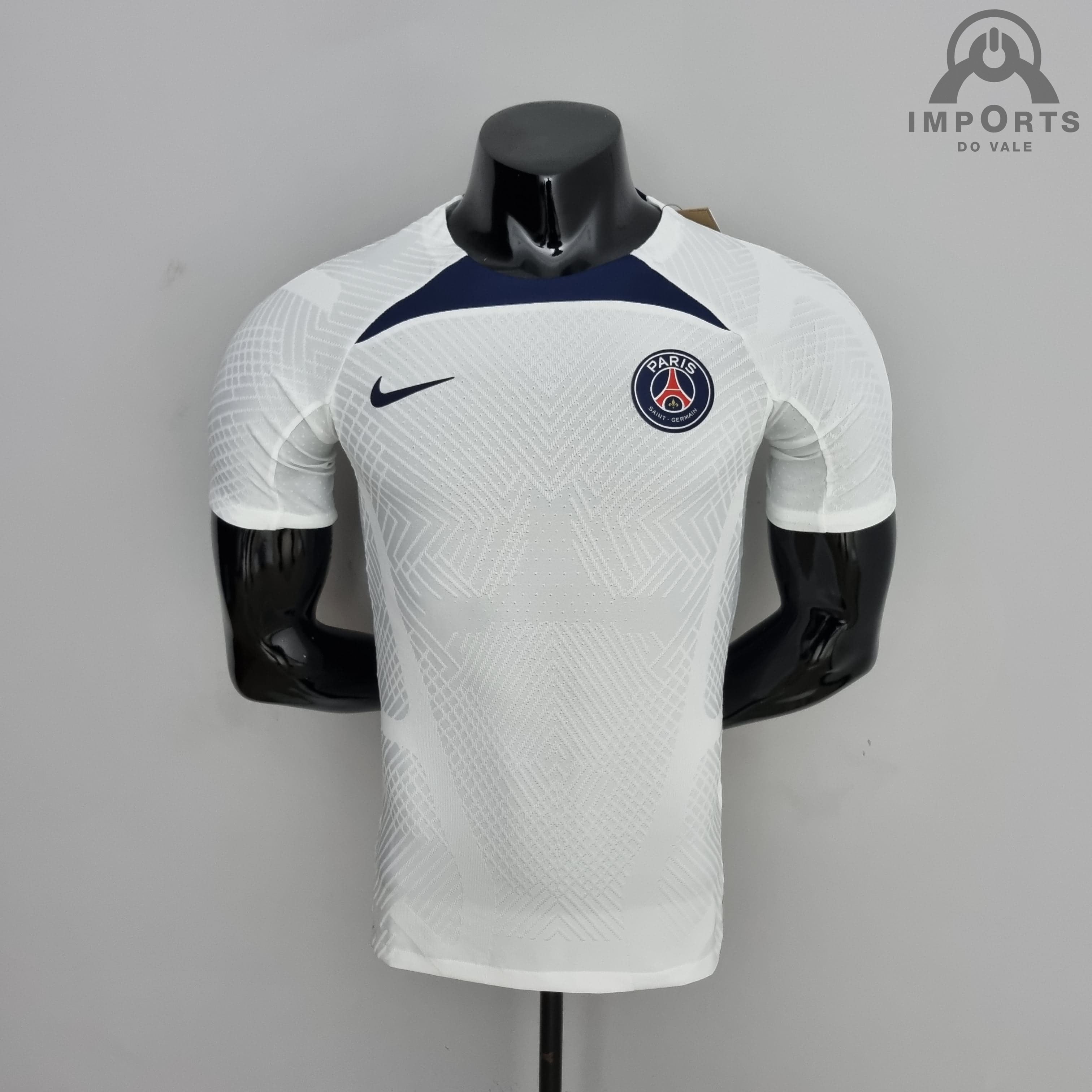 Camisa Paris Saint-Germain 22/23 Versão Jogador Treino - Branco 