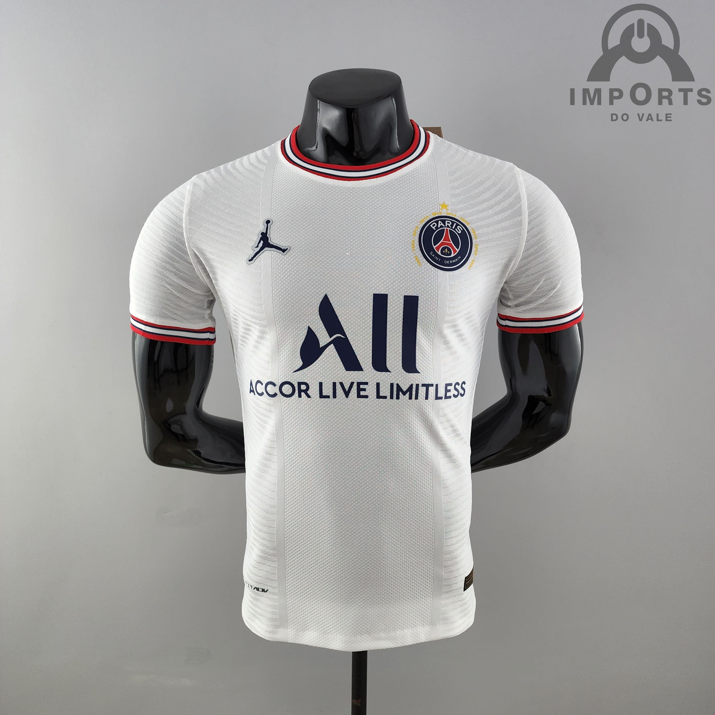 Camisa Paris Saint-Germain lV 21/22 Versão Jogador E. Especial 10° Título Francês + Personalização Grátis