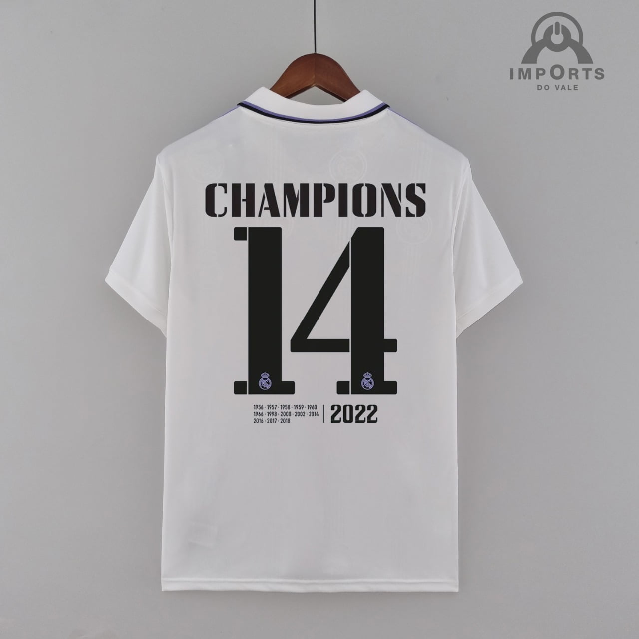 Camisa Real Madrid l 22/23 Versão Torcedor Final da Champions